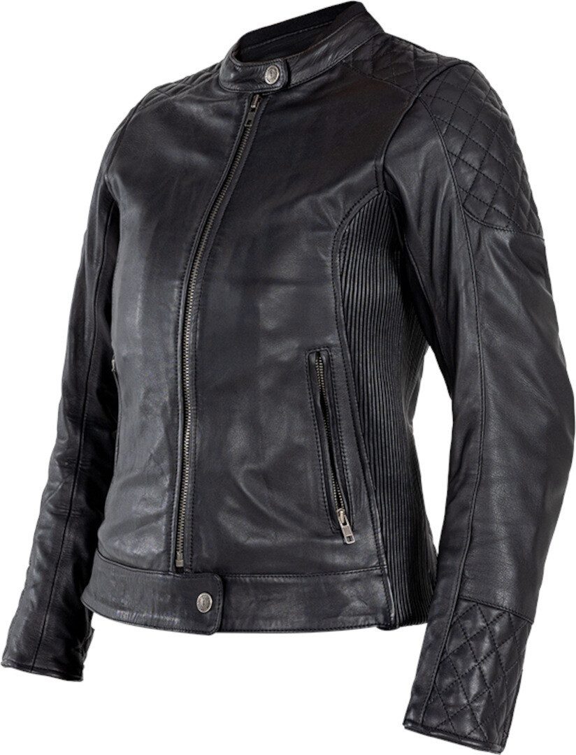 John Doe Motorradjacke Adina Damen Motorrad Lederjacke protektoren