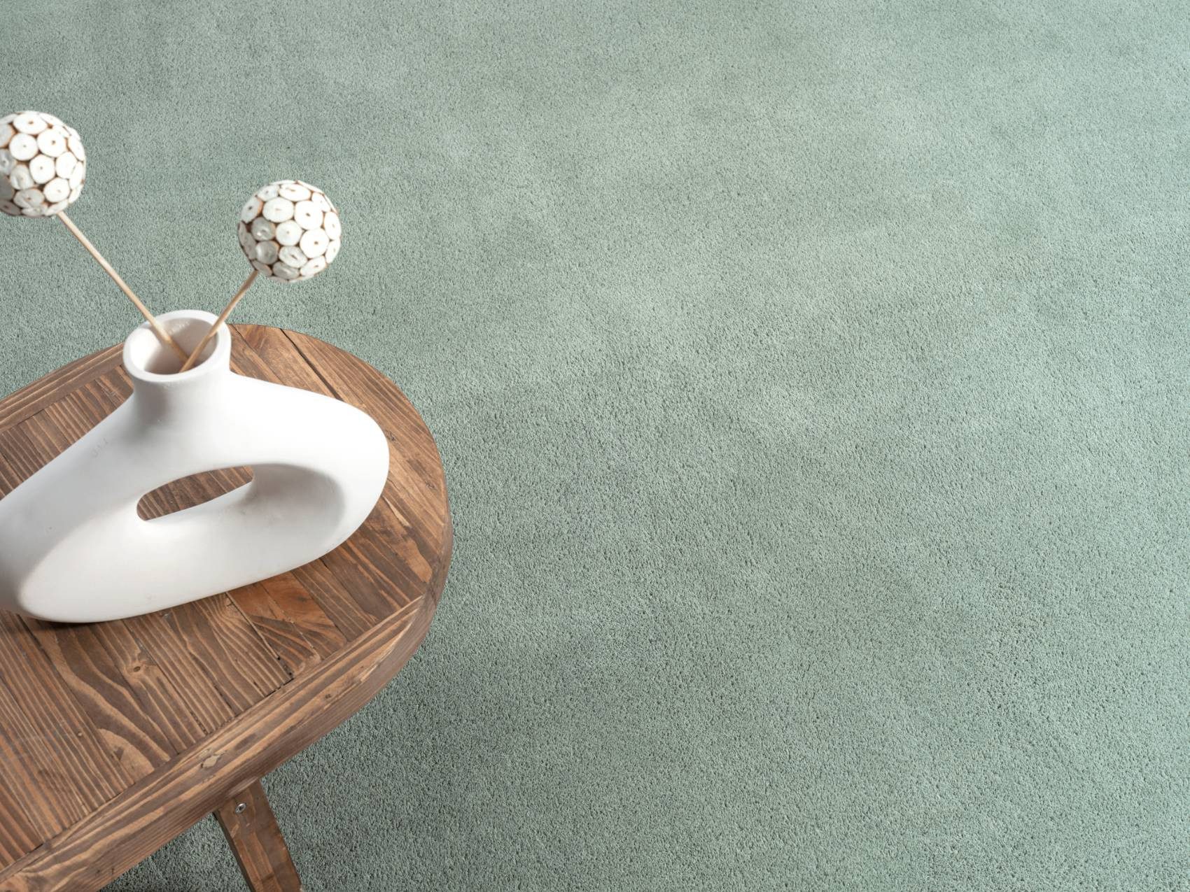 Floornovo Hochflor-Teppich Indoor Teppich Grün versch. Größen - rechteckig für alle Innenräume -, rechteckig, Trocken- und Feuchträume