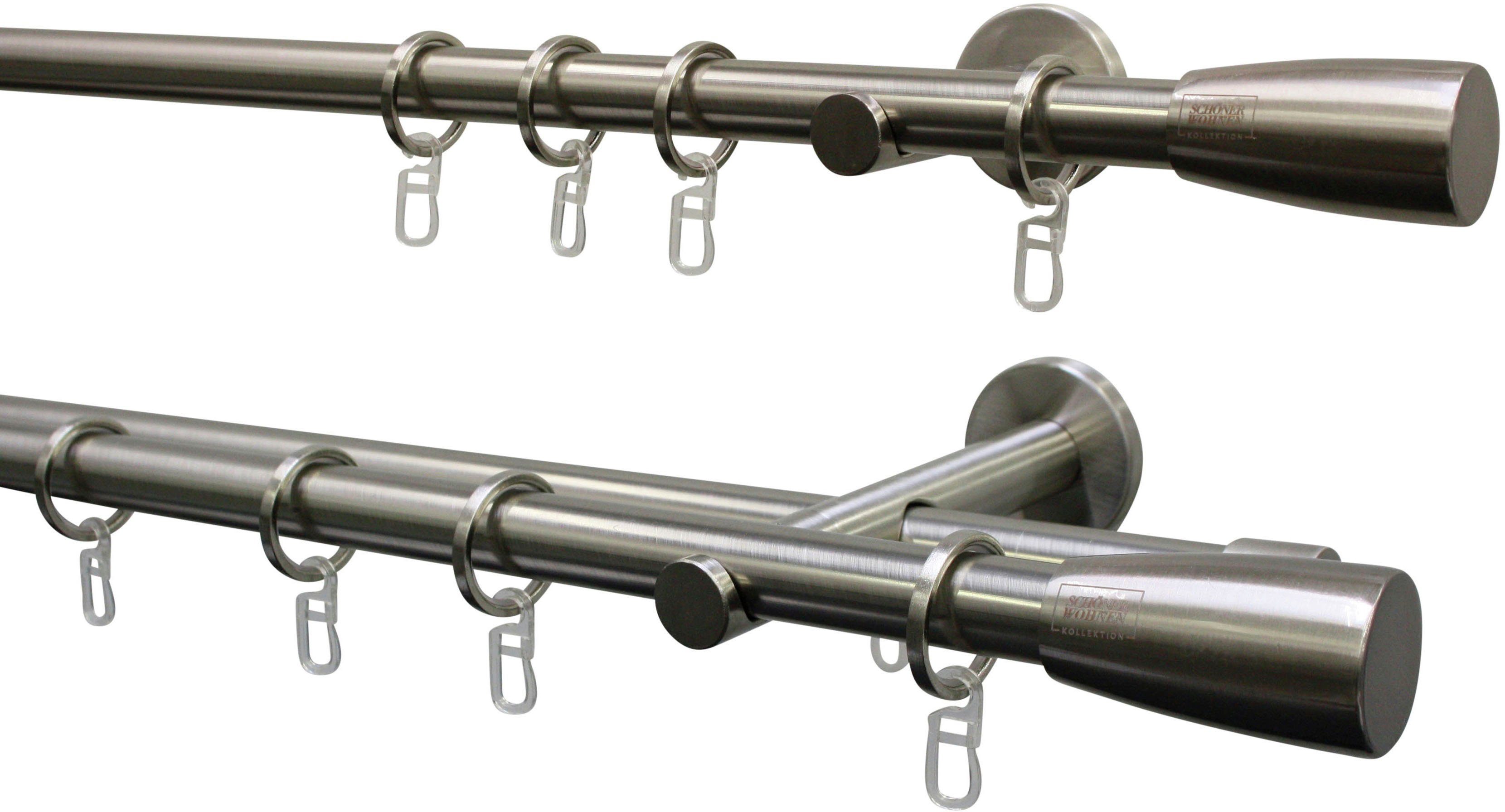 SCHÖNER WOHNEN-Kollektion Gardinenstangen-Endstück Konus für Ø 20 mm, (2-St), Serie Einzelprogramm Leon Ø 20 mm