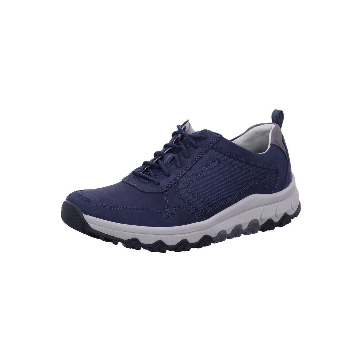Freizeit Schnürer für Herren in blau Schnürschuh