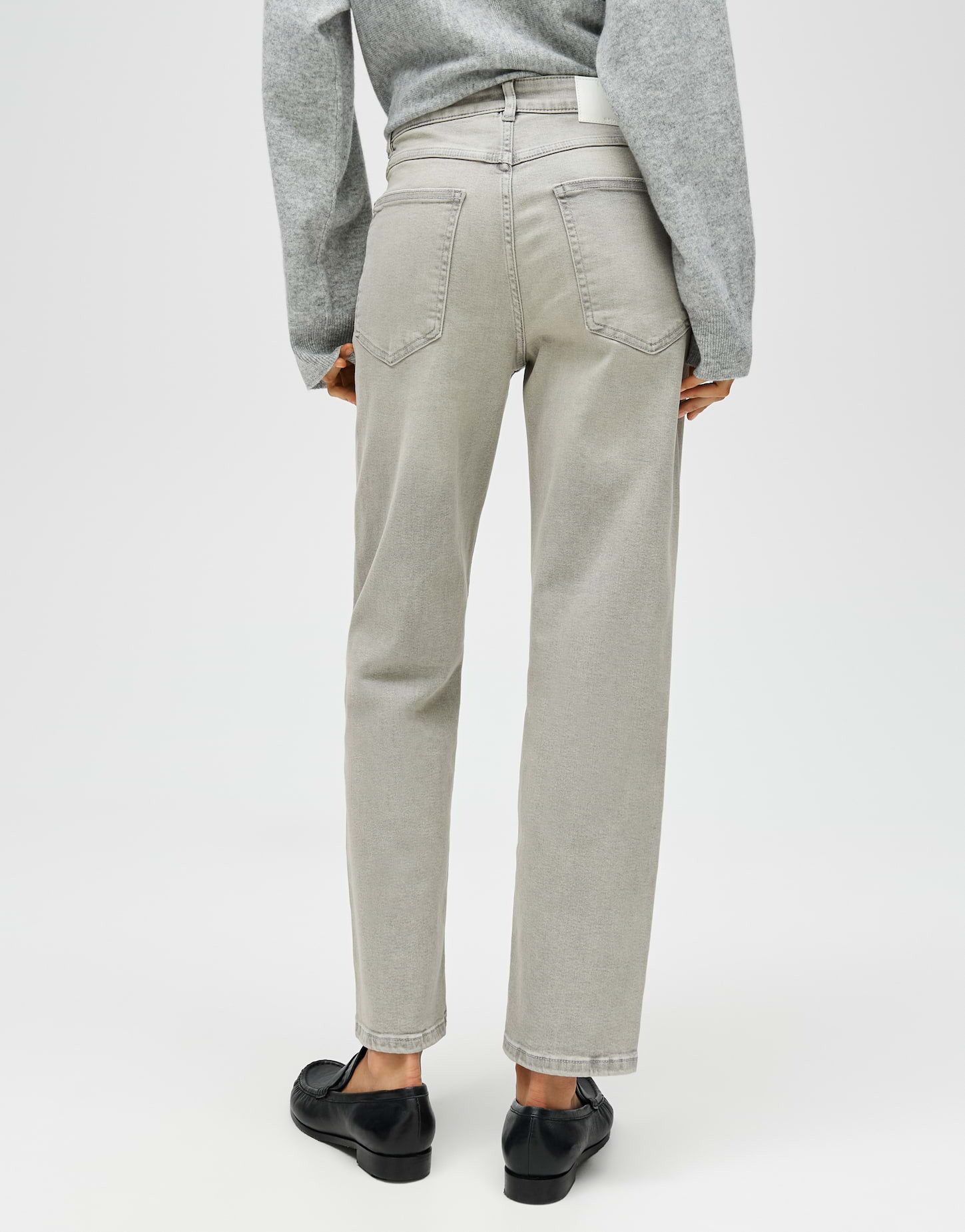 OPUS 5-Pocket-Jeans Minah honesty aus robustem Denim Klassischer gerader Verlauf mit elastischem Denimkomfort – Bild 3 von 5
