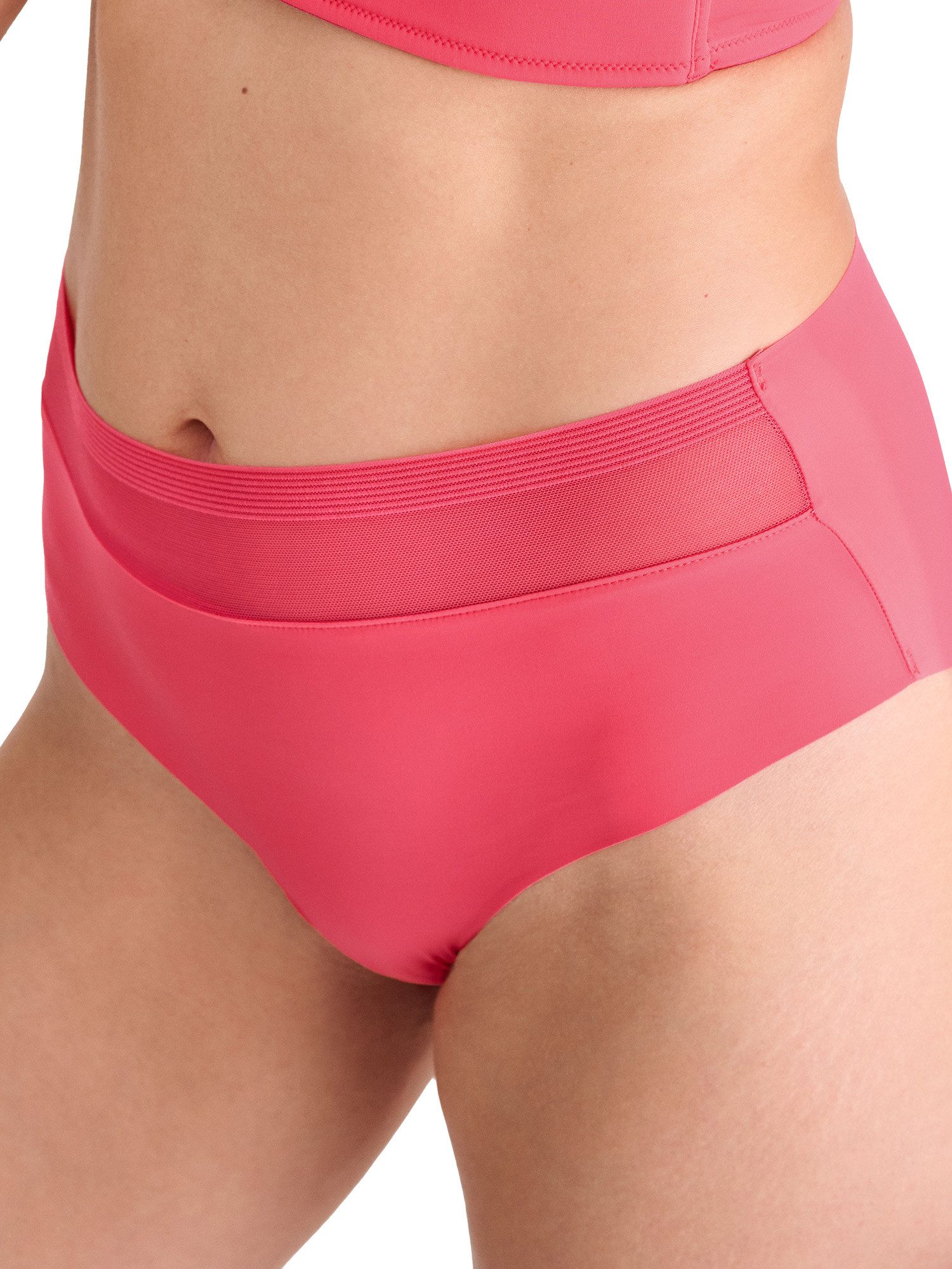 Lisca Taillenslip Hoher Slip Sia (Stück, 1-St) Cut-Outs mit Tüll unterlegt, taillenhoher Slip – Bild 2 von 5