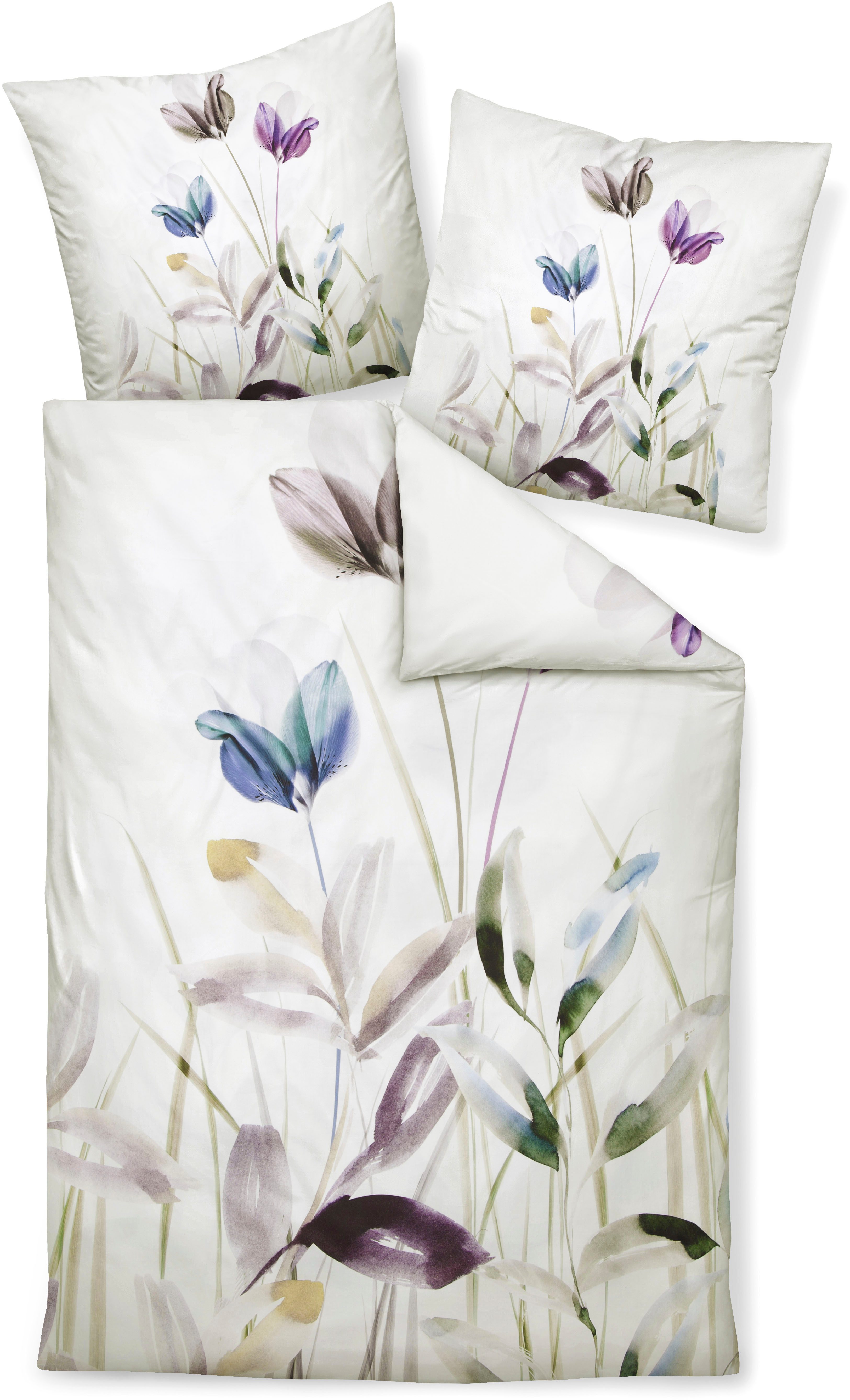 Janine Bettwäsche "Mako-Satin42140 05" mit Reissverschluss günstig online kaufen