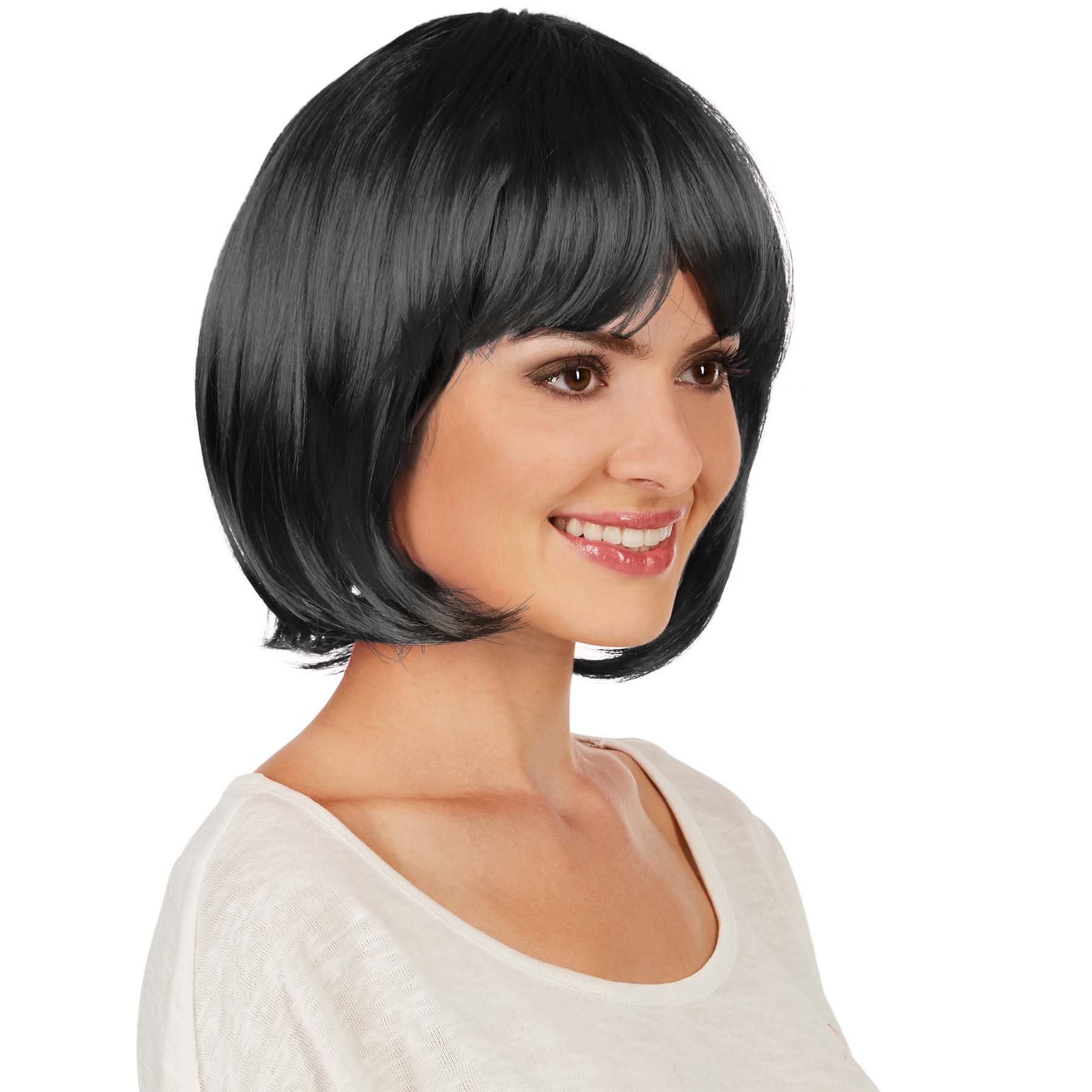 dressforfun Kostüm-Perücke Perücke Kurze Haare Bob