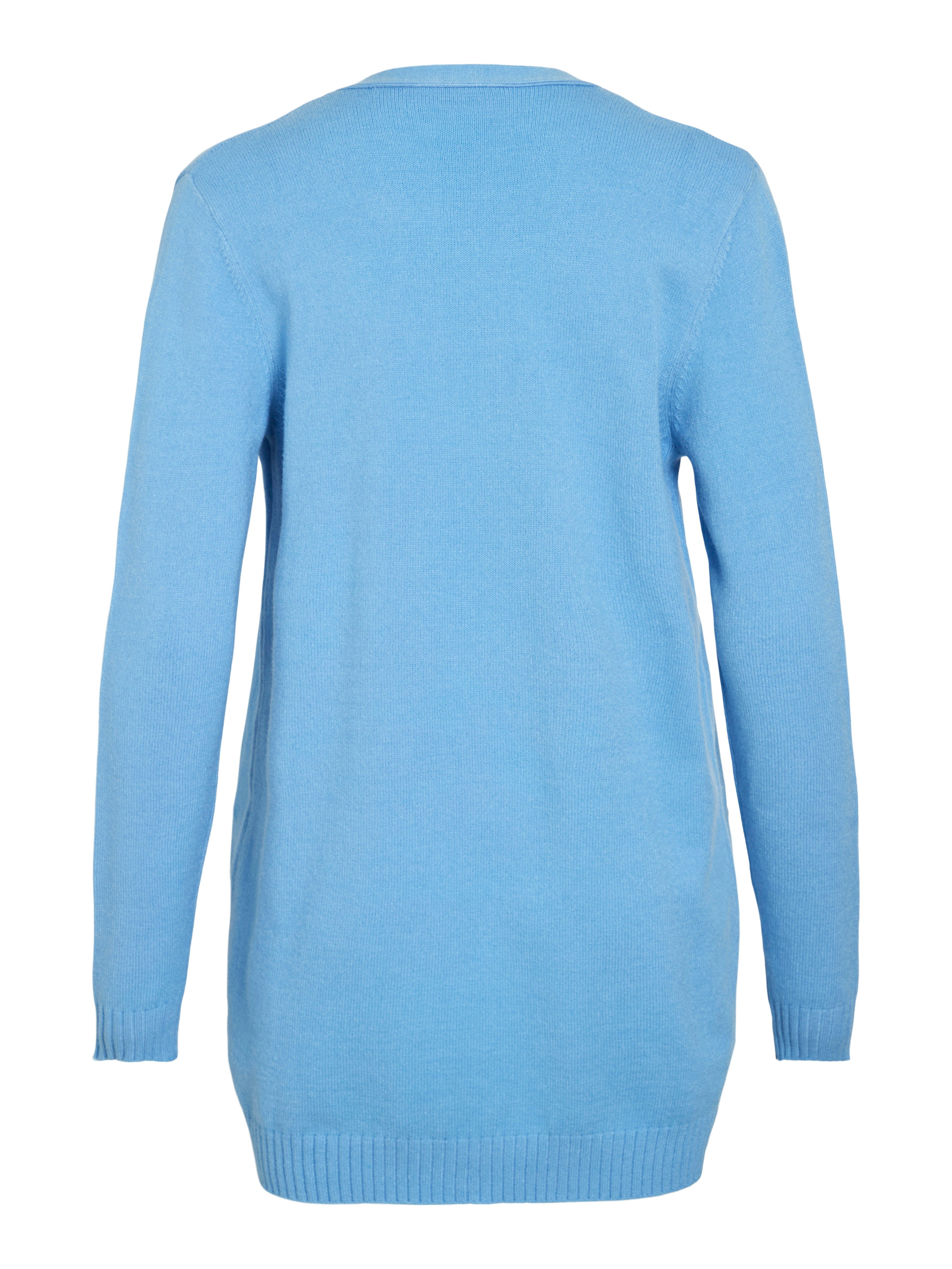 Vila Strickjacke VIRIL OPEN L/S KNIT CARDIGAN - NOOS Viskosemischung, regular fit