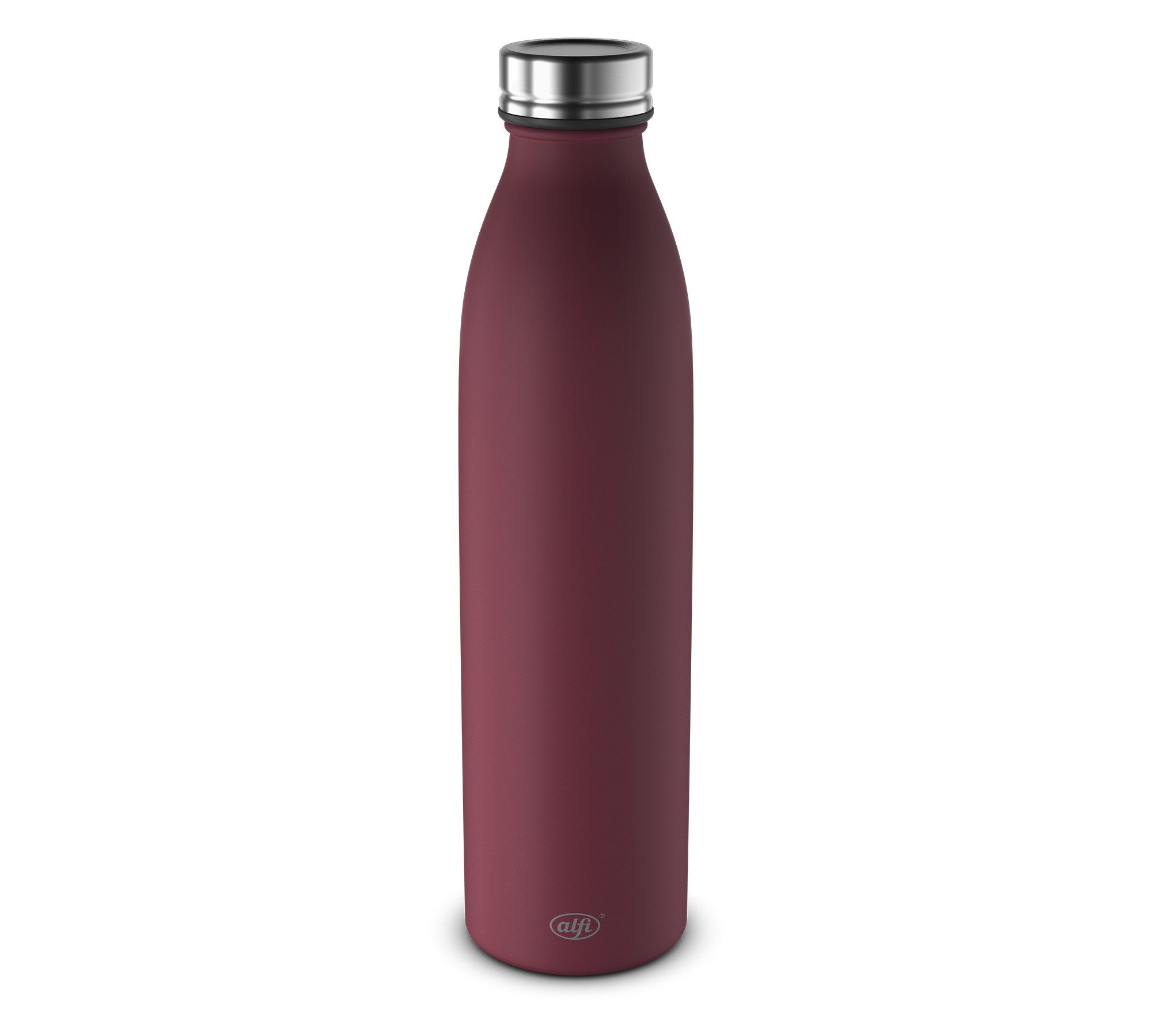 Alfi Isolierflasche PURE BOTTLE, aus doppelwandigem Edelstahl, spülmaschinenfest, 0,75l, 24h kalt, Pulverbeschichtung, absolut dicht bei Kohlensäure
