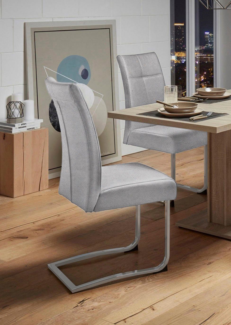 Home affaire Freischwinger Rab (Set, 2 günstig online kaufen