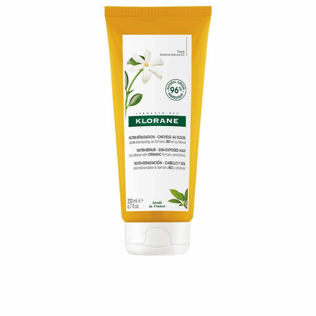 KLORANE Haarshampoo POLYSIANES MONOÏ Y TAMANU BIO acondicionador 100ml