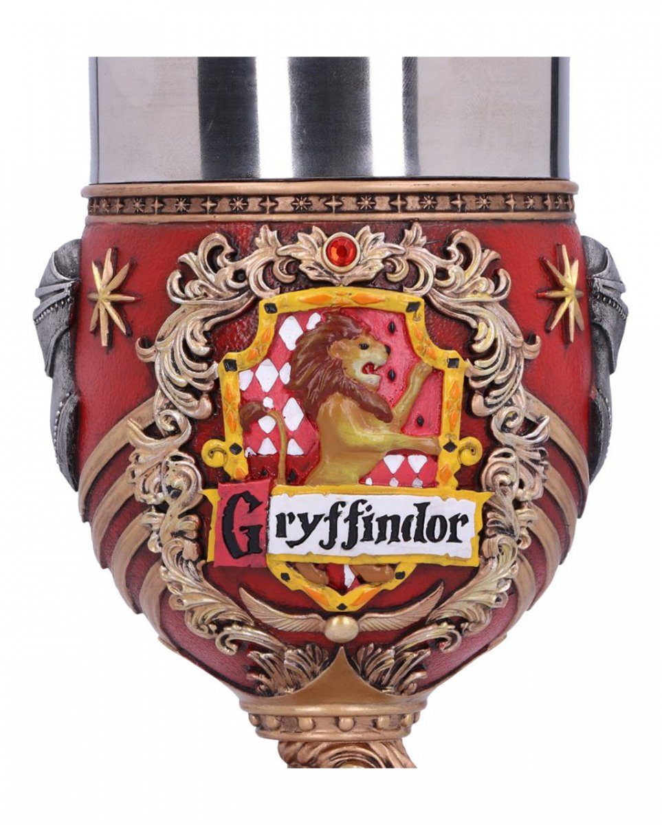 Sammler Gryffindor / Horror-Shop Potter von Harr, Geschirr-Set Kelch für Edelstahl Polyresin Harry