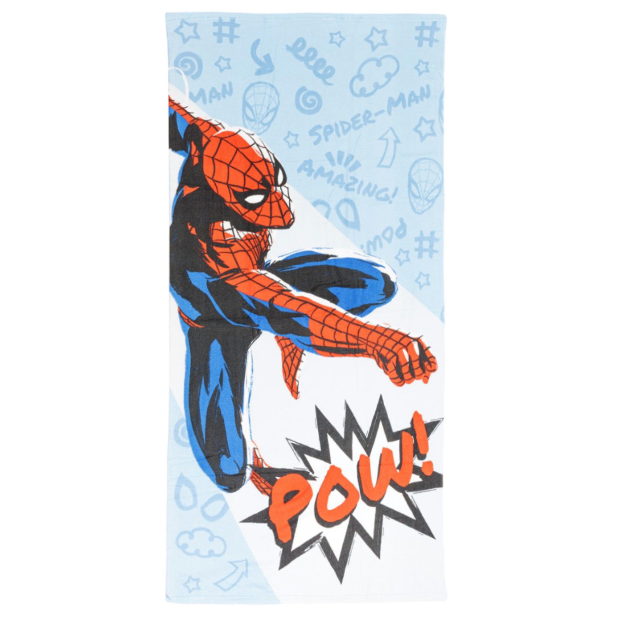MARVEL Strandtuch Marvel Spiderman Mikrofaser Strandtuch Badetuch Duschtuch 70x140 cm