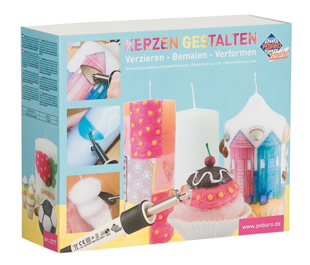 Selva Technik Kreativset Set zum Verzieren von Kerzen