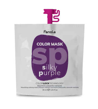 Fanola Haarfarbe Fanola Fanola Color Masker Silky Purple 30ml Silky Purple