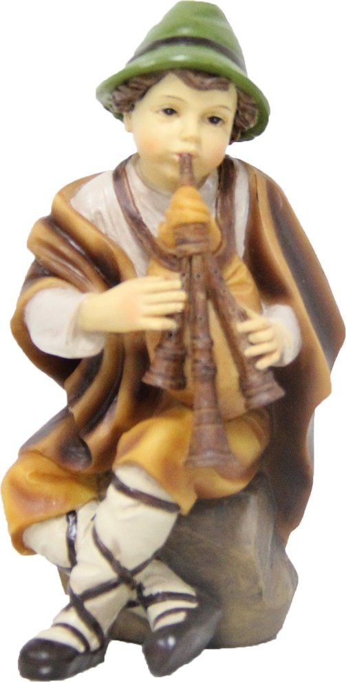 St) FADEDA Höhe (1 Krippenfigur Dudelsack, FADEDA 13 mit Hirte cm: in