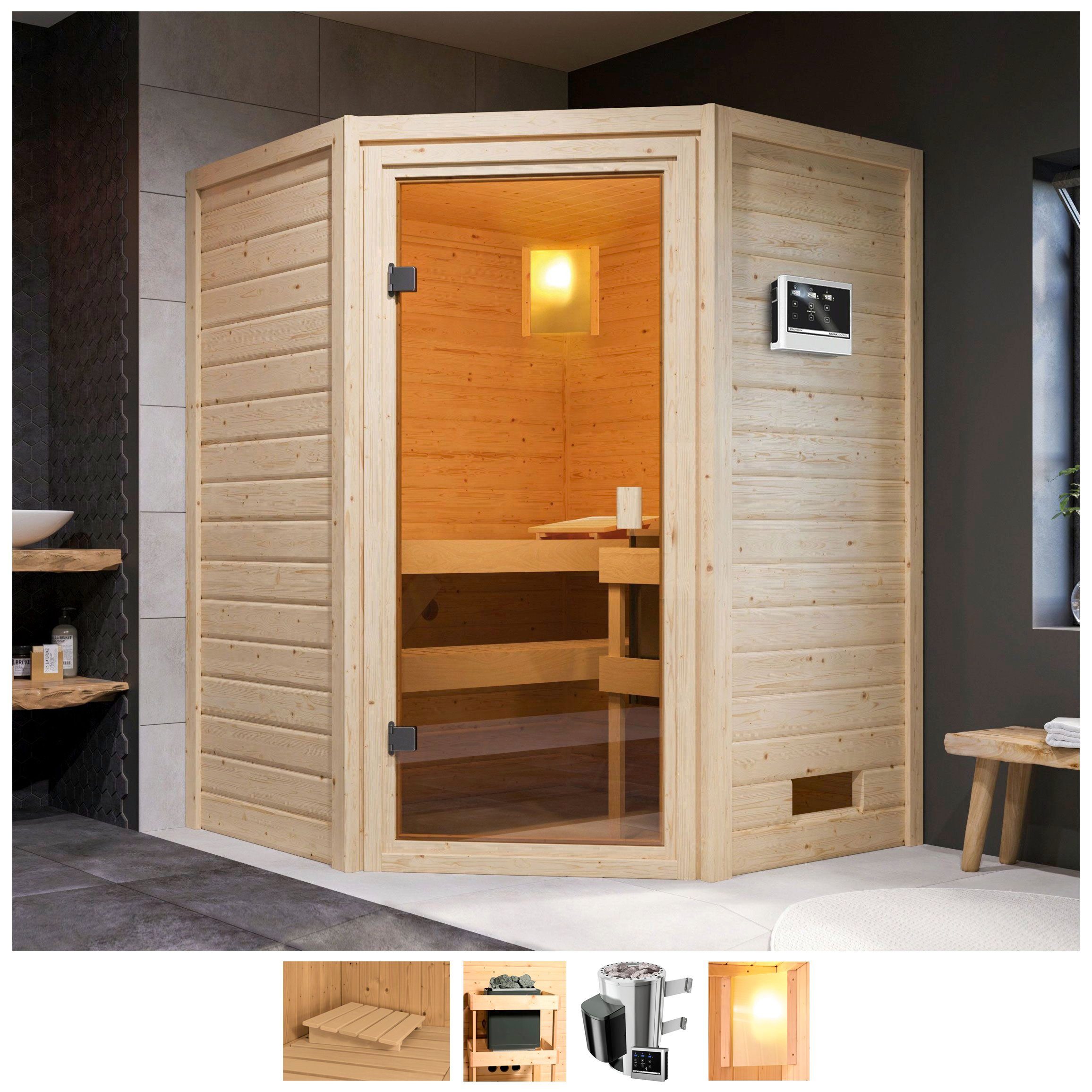 welltime Sauna Anni, BxTxH: 145 x günstig online kaufen