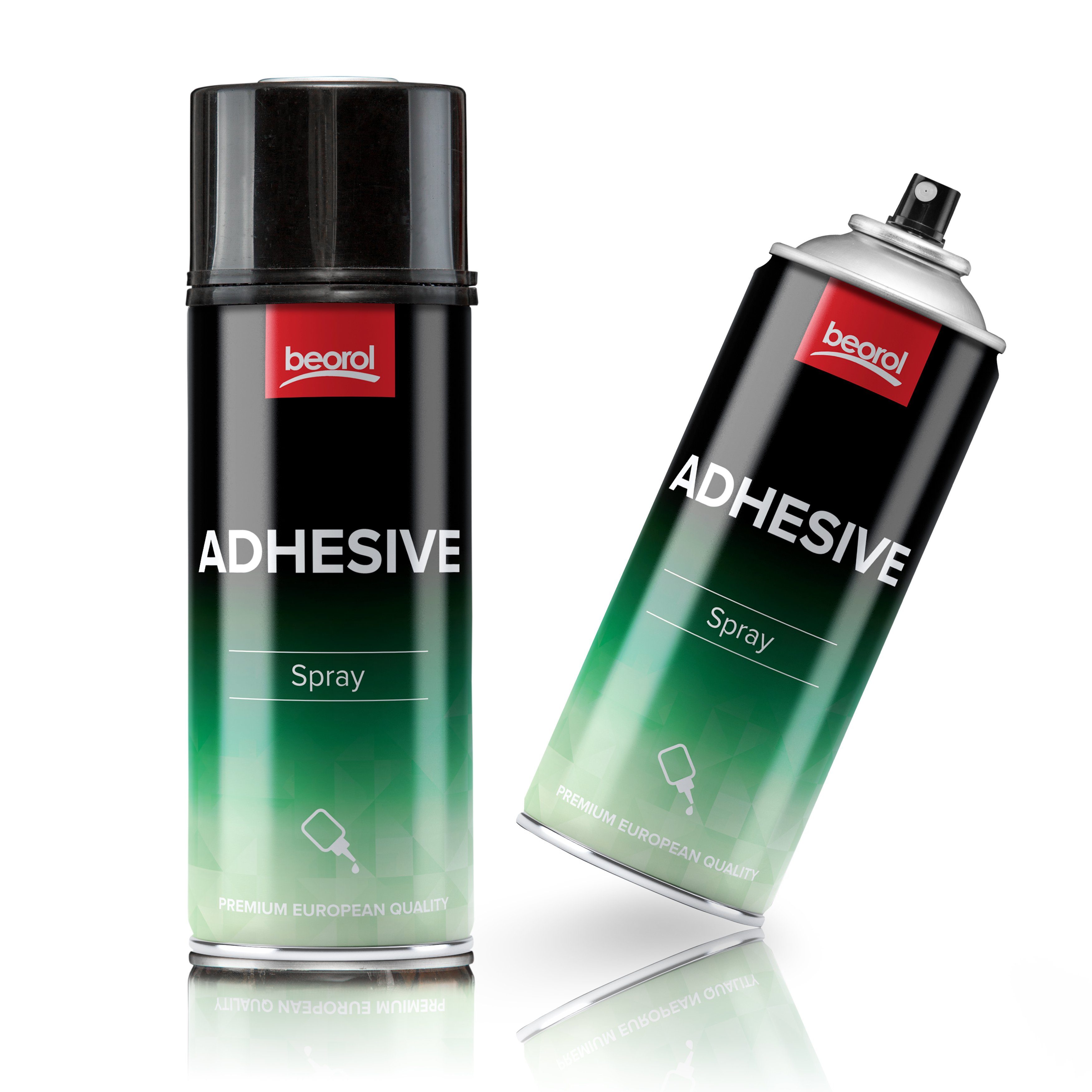 BigDean Sprühkleber 2 Dosen Sprühkleber Industriekleber – je 400 ml Sprühdose, (Set, 2-tlg), Universell Einsetzbar, Industriequalität, Easy use, Schnell Haftend