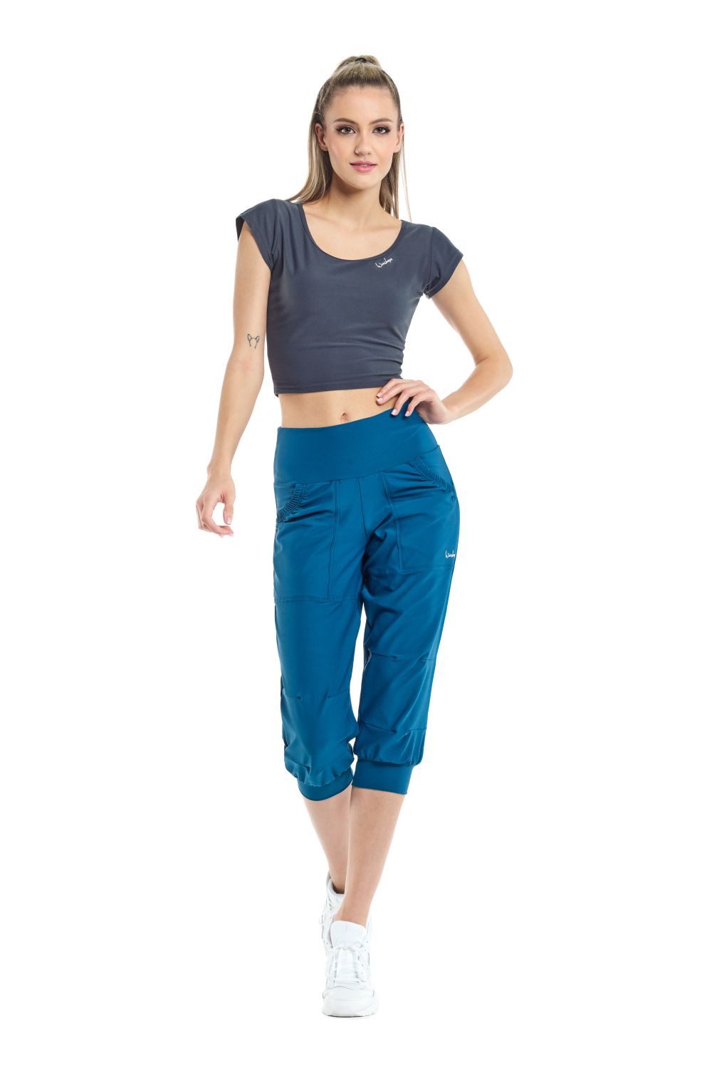 Winshape Crop-Top AET137LS Functional Light and Soft Cropped