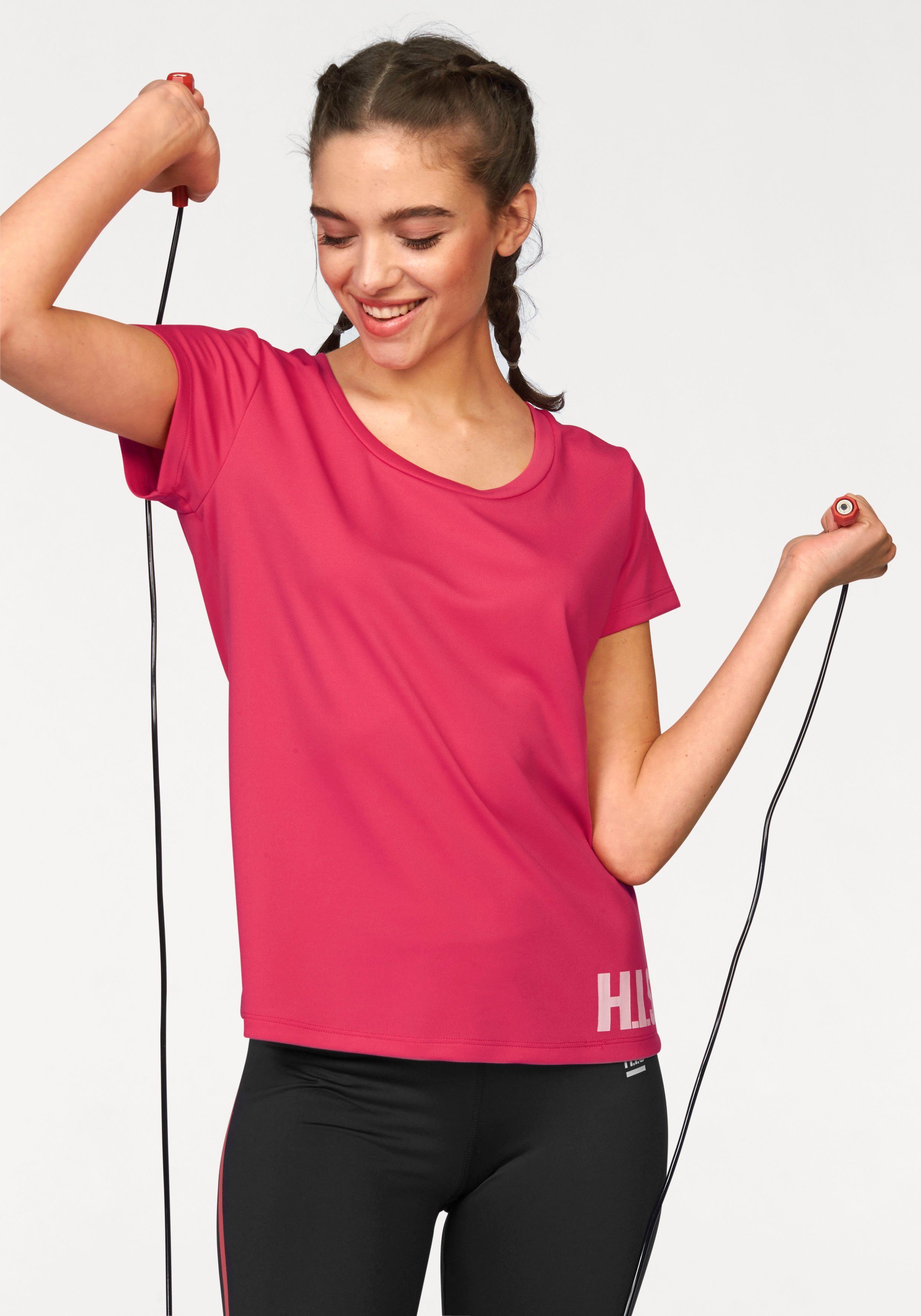 H.I.S Funktionsshirt (Spar-Set, 2er-Pack) figurbetonter Schnitt, sportliche günstig online kaufen