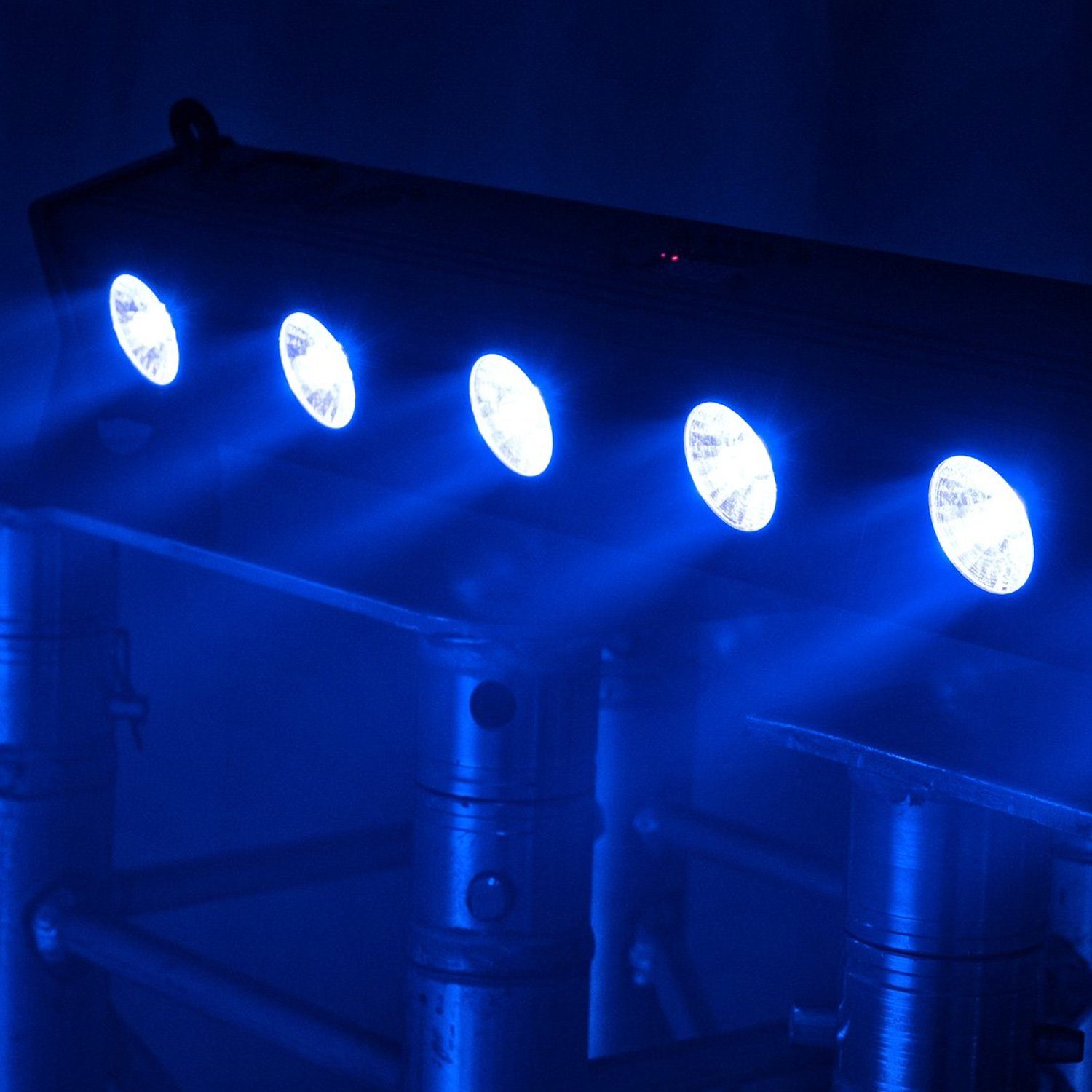 EUROLITE Discolicht LED BAR6 RGBUV Wände Farbleiste für Flächen Pogramme und Leiste starke