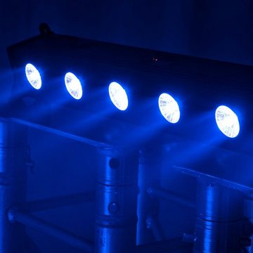 EUROLITE Discolicht LED BAR6 RGBUV Leiste starke Farbleiste für Wände und Flächen Pogramme