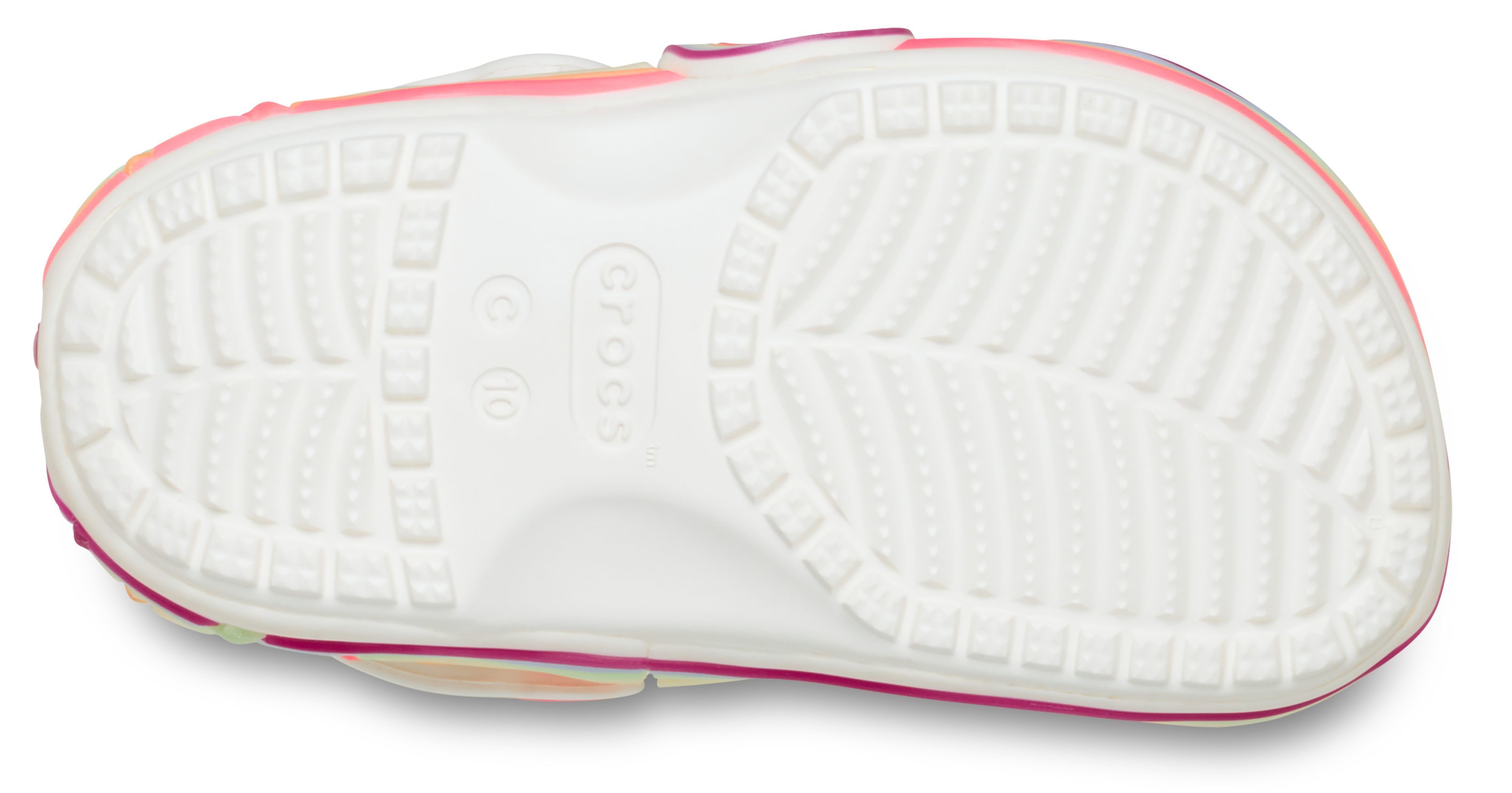 Crocs Classic IAM Unicorn Lights Clog Clog Sommerschuh, Sandale, Hausschuh mit cooler Blinkfunktion