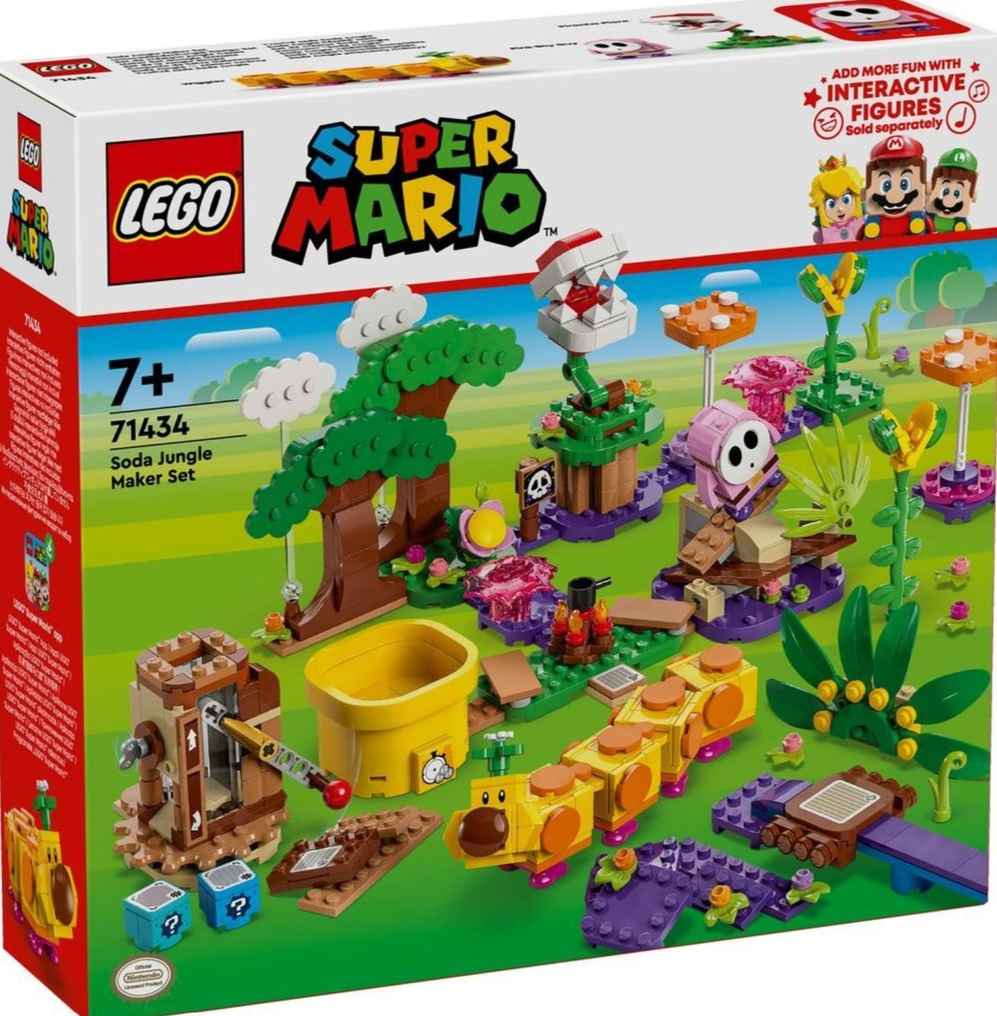 ® Super Mario Limonadendschungel-Design-Set Konstruktions-Spielset