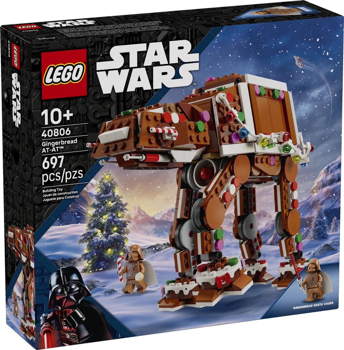 LEGO® LEGO® Star Wars 40806 Lebkuchen AT-AT™ Konstruktionsspielsteine, (697 günstig online kaufen