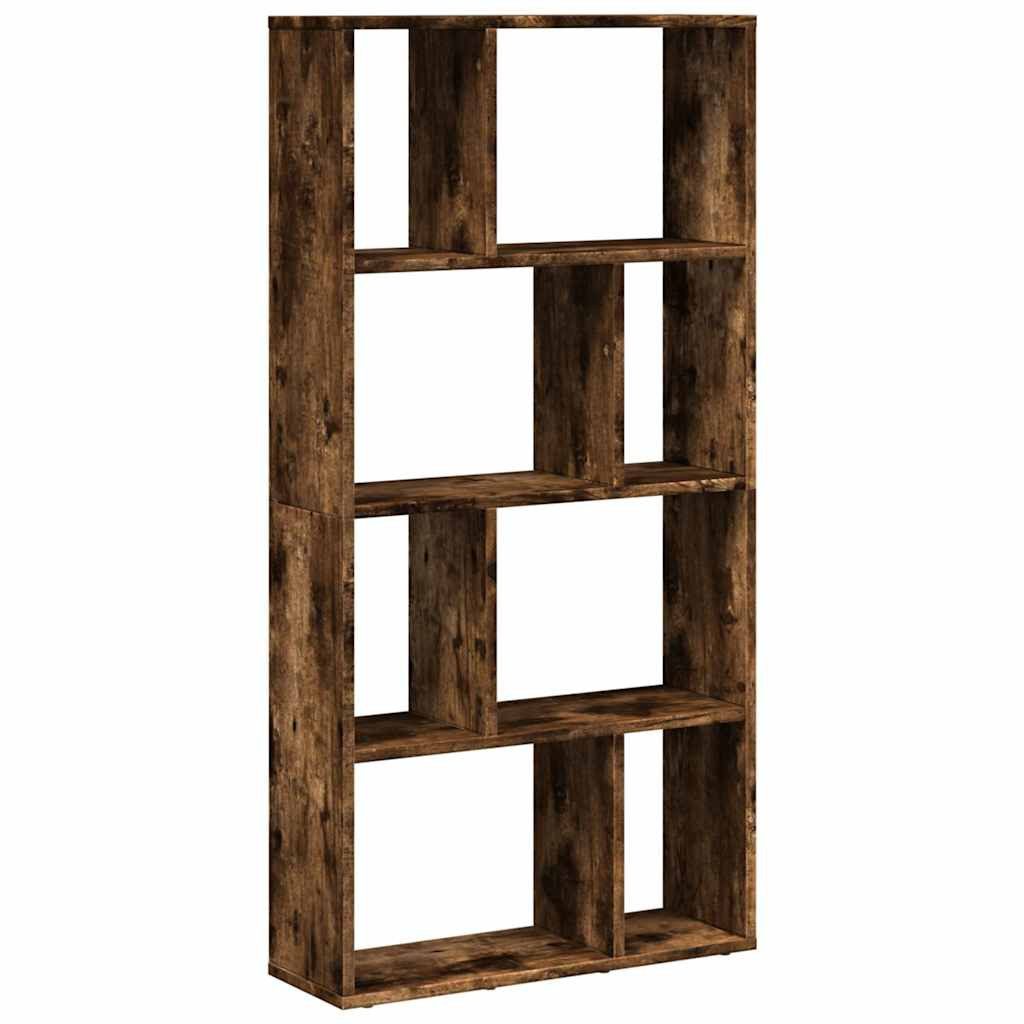 vidaXL Bücherregal Bücherregal Räuchereiche 60x20x120,5 cm Holzwerkstoff, 1 günstig online kaufen