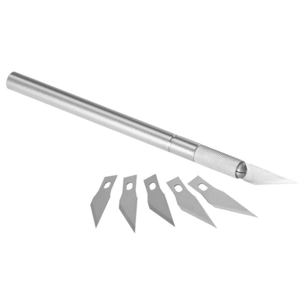 Thumbnail - Alpen Cuttermesser Schneidemesser inkl. Klingen 5St., (1-tlg)