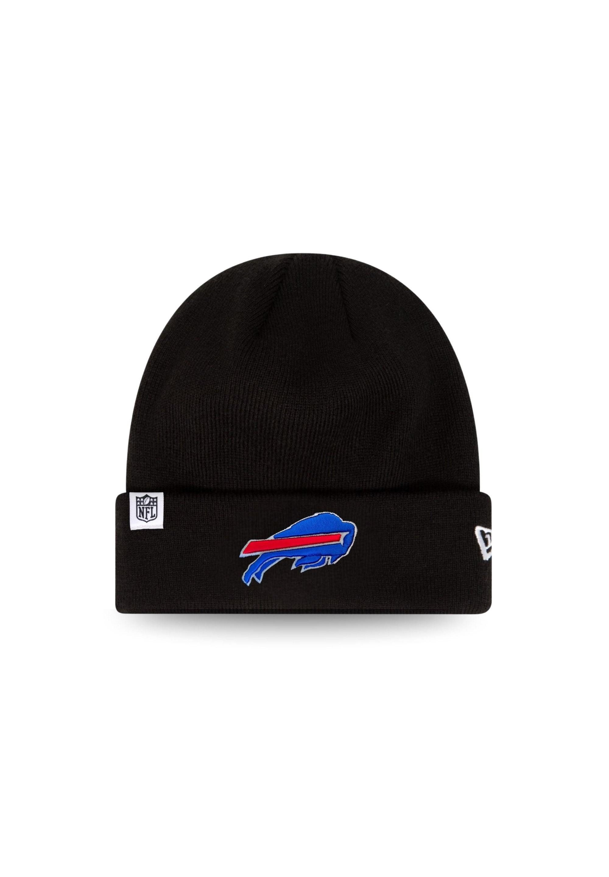 New Era Beanie Buffalo Bills New Era Loop Label Knit Beanie NFL Mütze Schwarz (1-St)