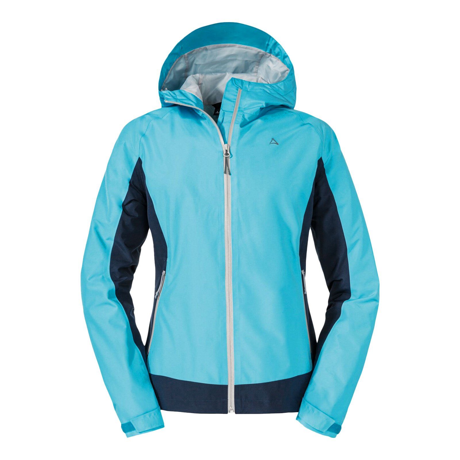 Wamberg Schöffel Outdoorjacke L medium turquoise Damen mit 8125 Kapuze