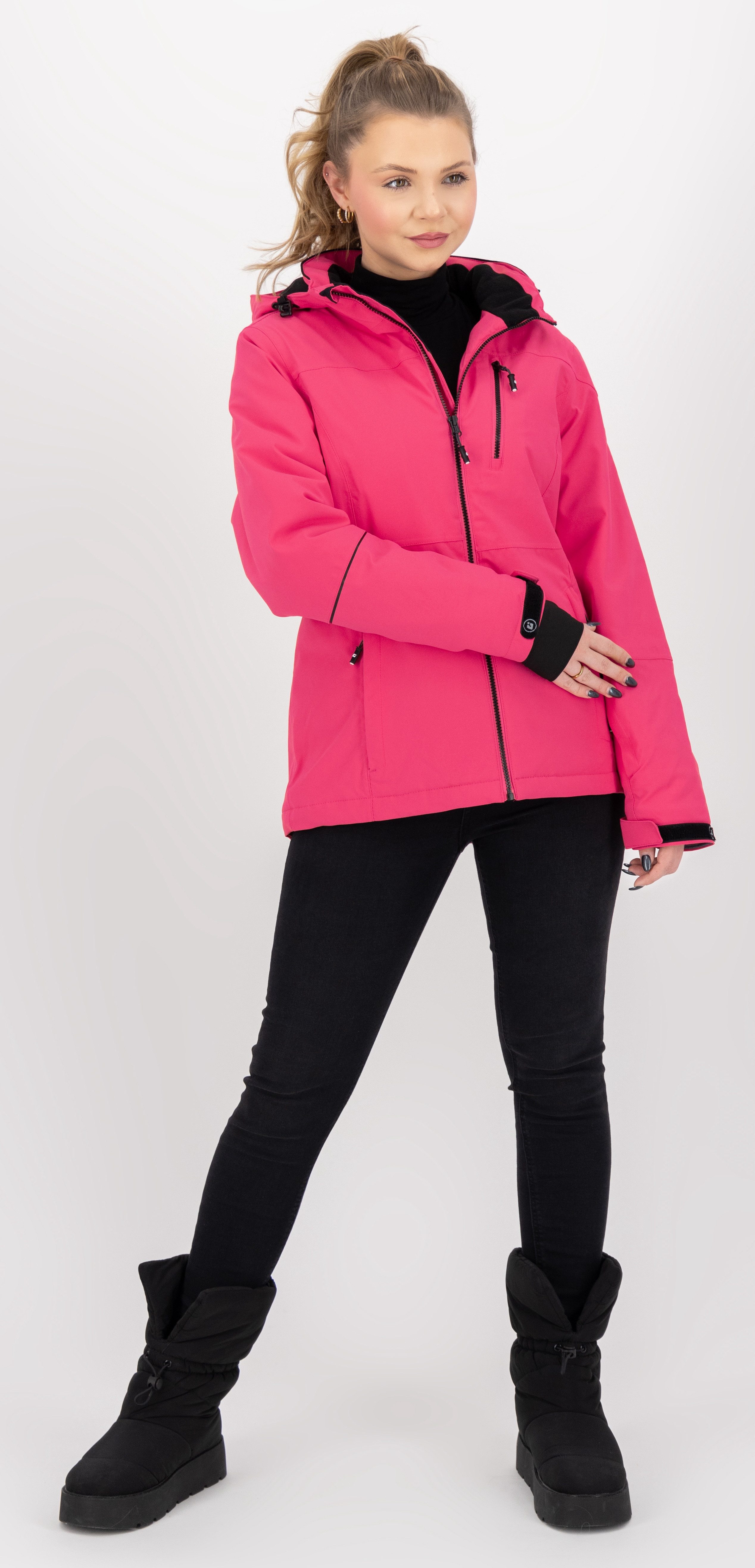 Killtec Winterjacke KSW 438 WMN SKI JCKT Women OS mit regulierbarer Kapuze