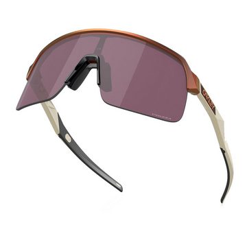 Oakley Sonnenbrille Oakley Sutro Lite Matte Red Gold Colorshift Prizm Road Black