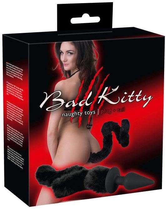 Bad Kitty Analplug tail Plug with cat