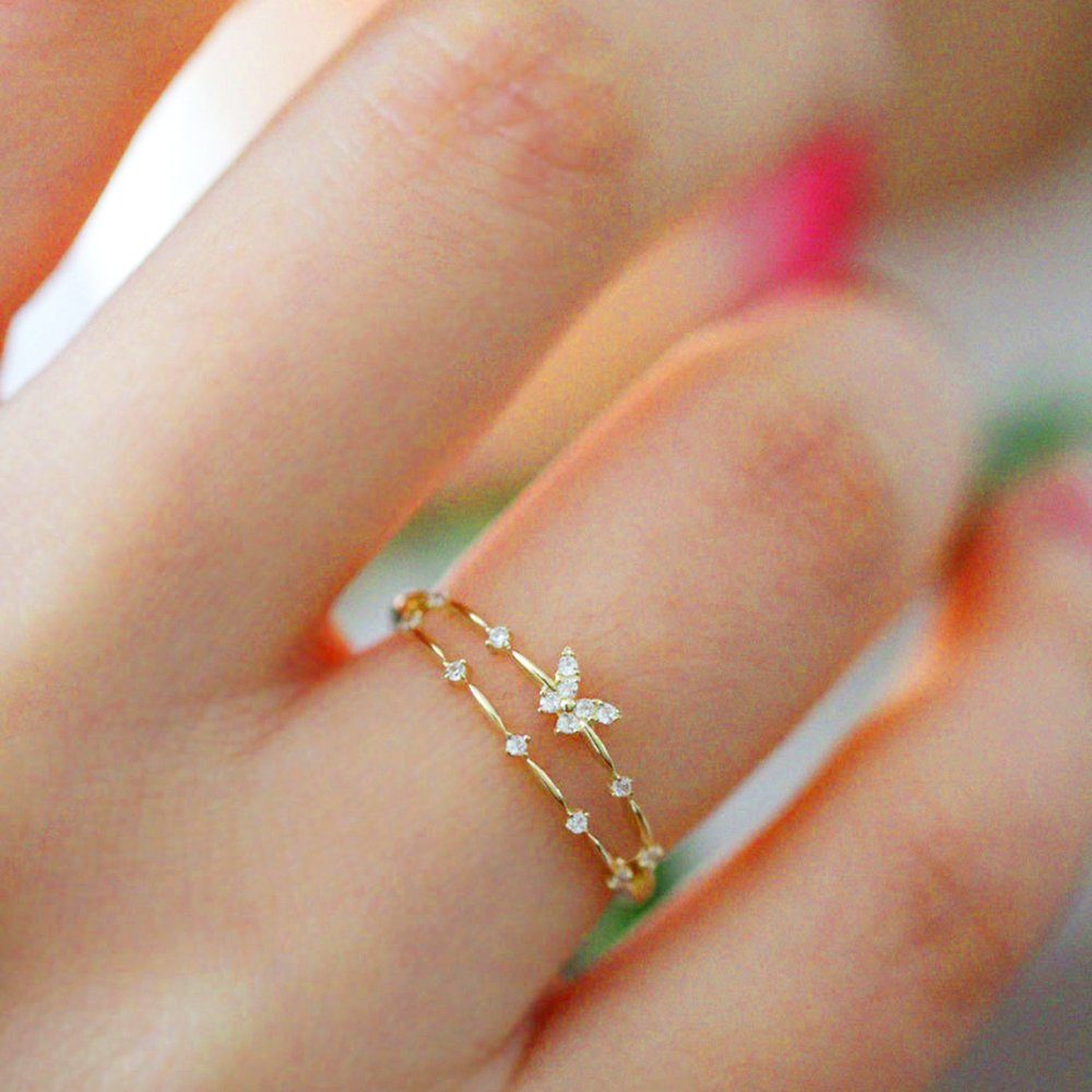 Color Design Silberring Damen Ringe SMK-15K1 günstig online kaufen