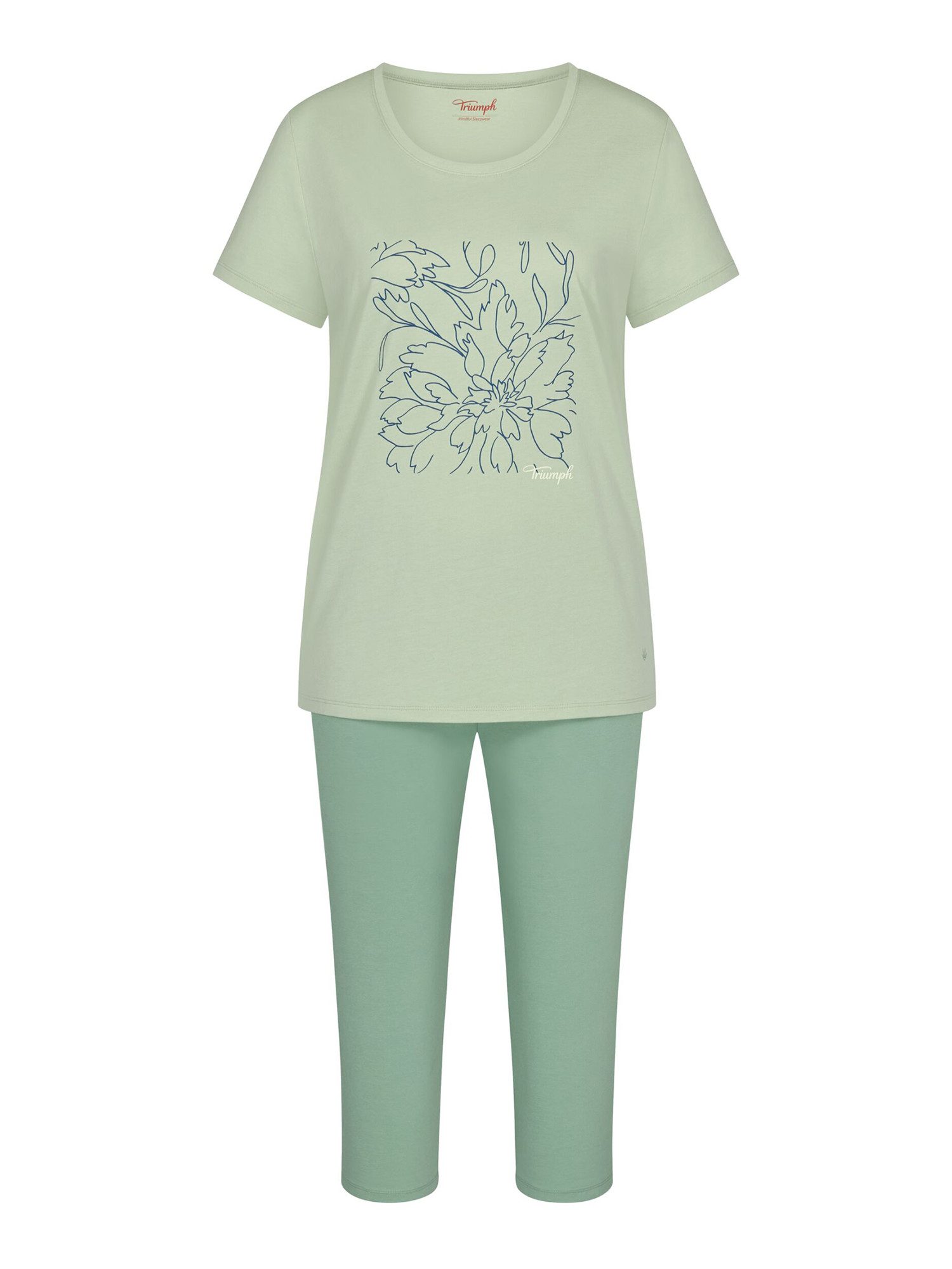 Triumph Pyjama Capri (2 tlg) schlafanzug schlafmode bequem