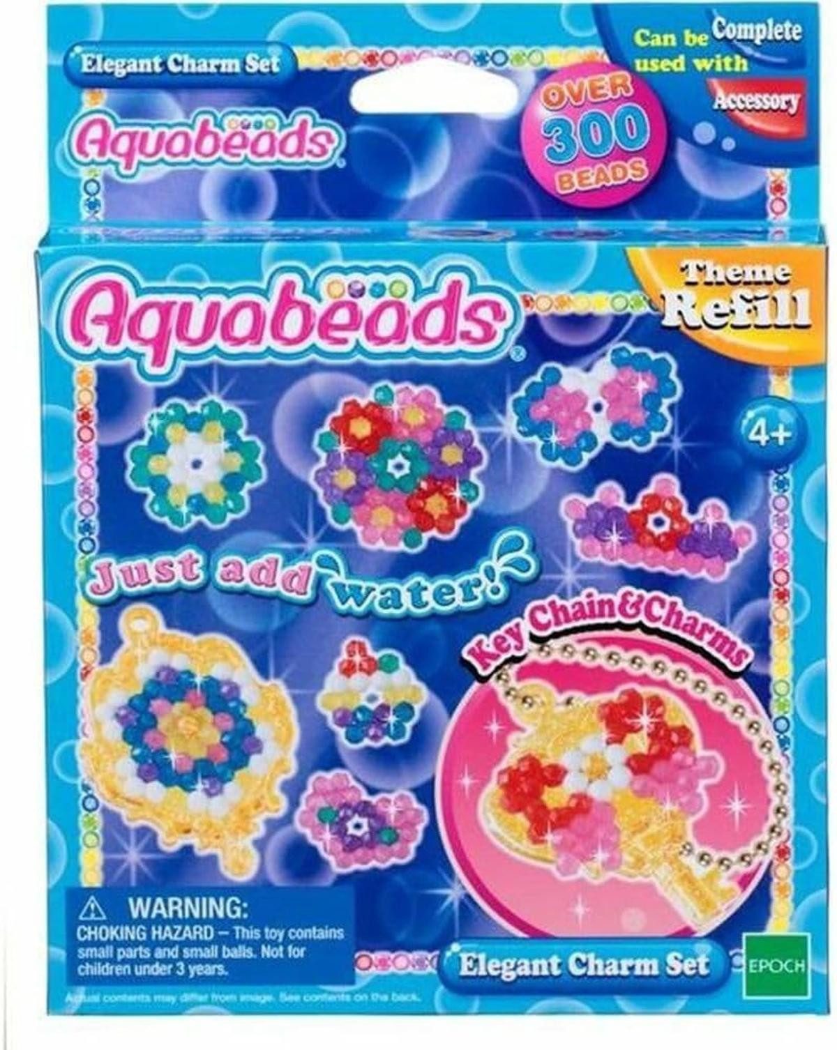 Aquabeads Kreativset Aquabeads 31038 Elegant Charm Set Bastelset Themen Nachfüllset 4+