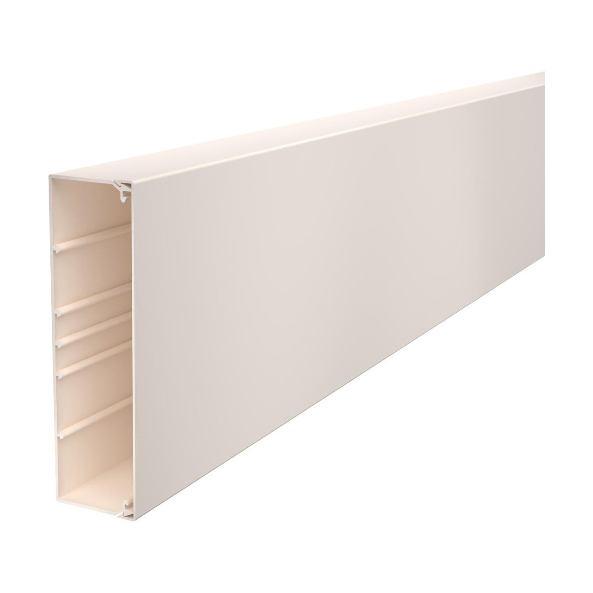 OBO BETTERMANN Kabelführung OBO Bettermann Vertr Wand+Deckenkanal m.Obert. 60x210mm,PVC WDK60210CW