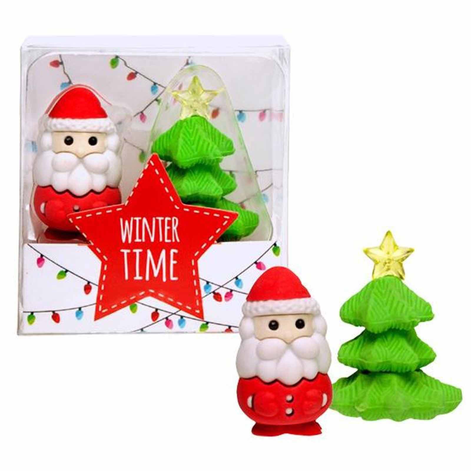 Trendhaus Radiergummi Trendhaus Radierer Radiergummi Xmas-time 2er Set