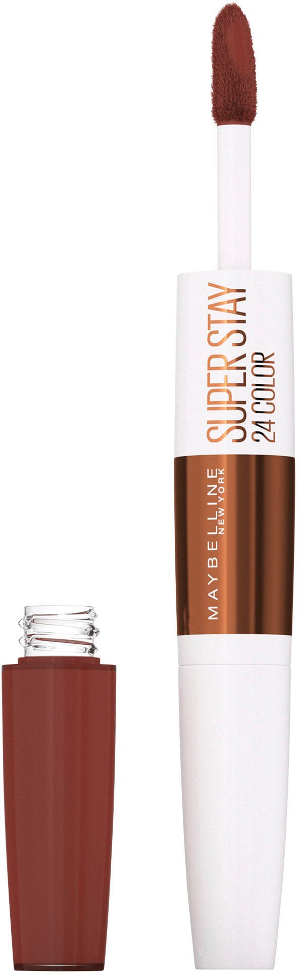 MAYBELLINE NEW YORK Lippenstift SUPER STAY 24H LIPPENSTIFT, für perfekten Halt – bis zu 24H lang
