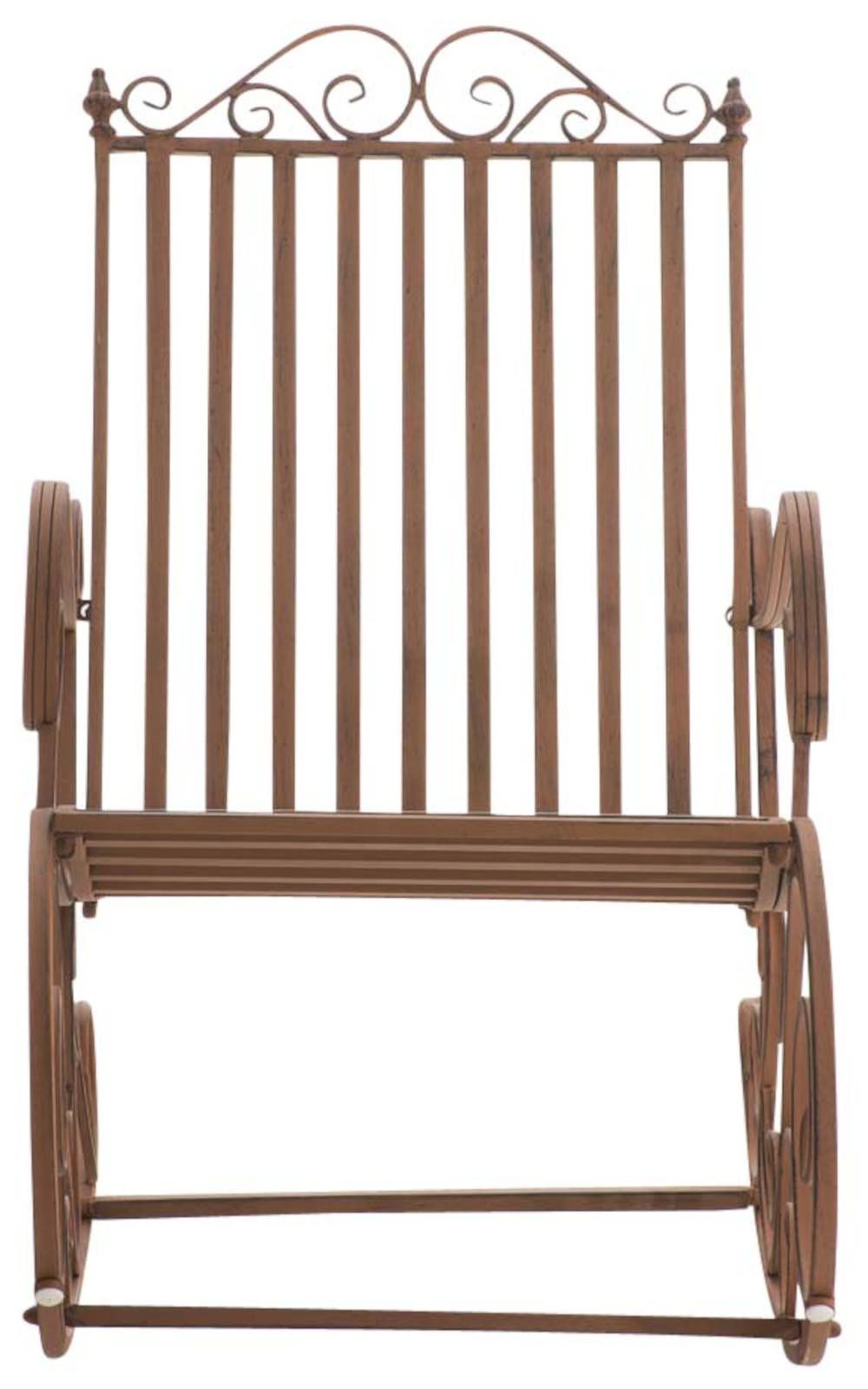 CLP Schaukelstuhl Schaukelstühle Smilla Eisen (2er Set, 2 St), Schwingstühle mit hoher Rückenlehne