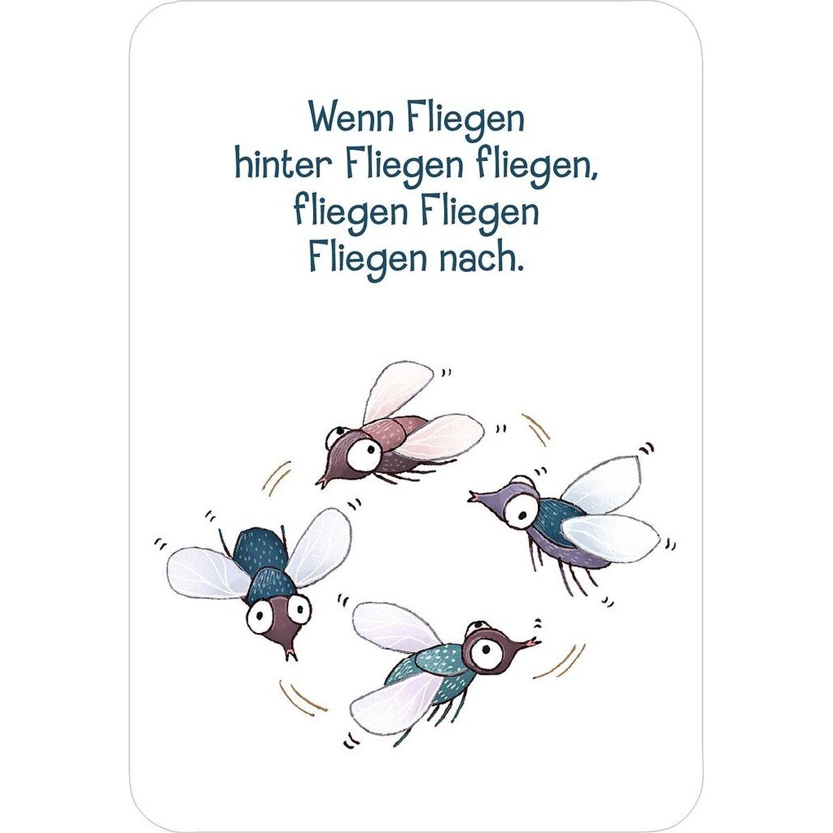 Moses. Verlag Spiel Fischers Fritz – Zungenbrecher Kartenspiel für Kinder ab 6 Jahren