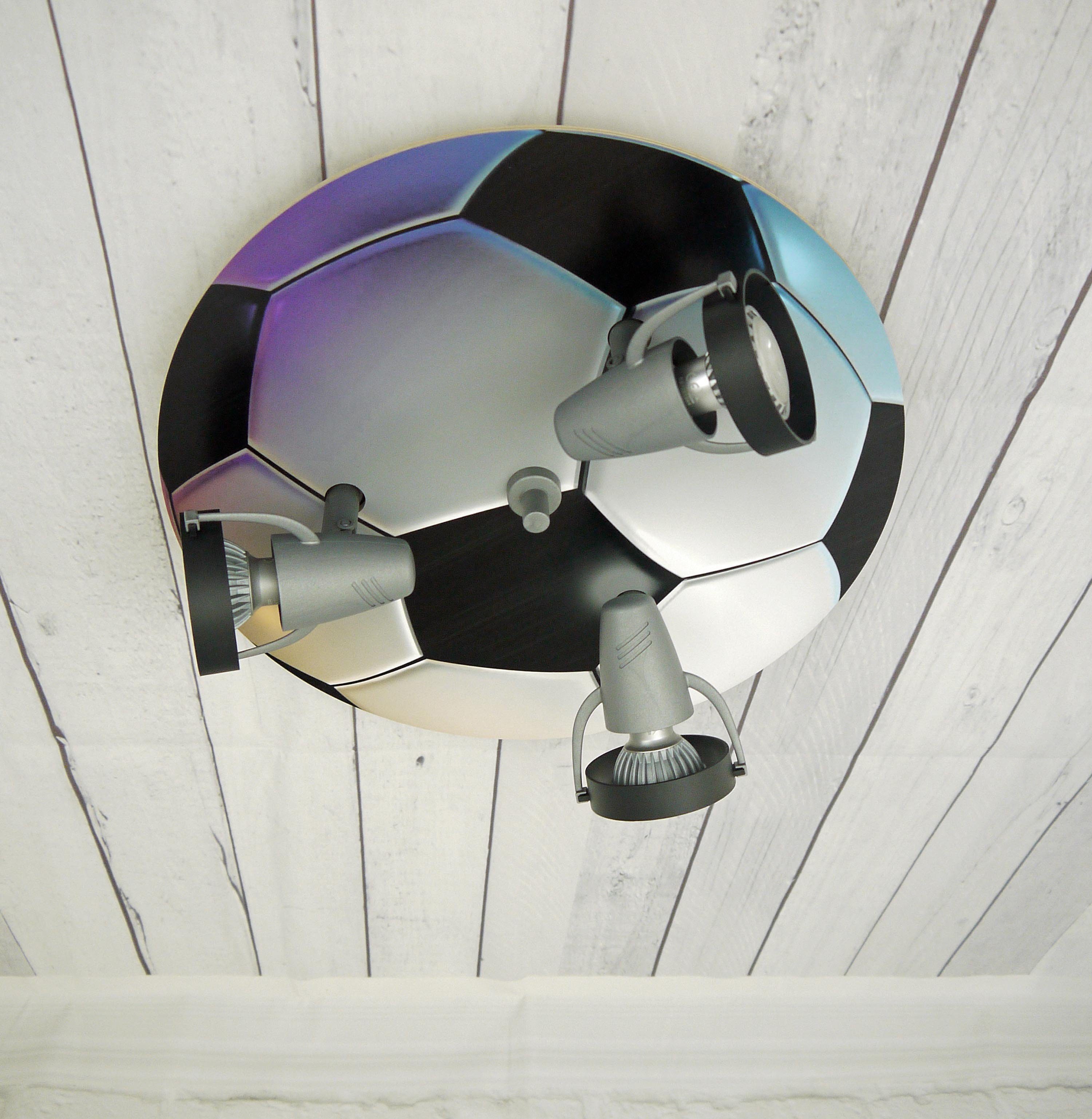 niermann Deckenleuchte Fußball, ohne Leuchtmittel, Fußball-Strahler günstig online kaufen