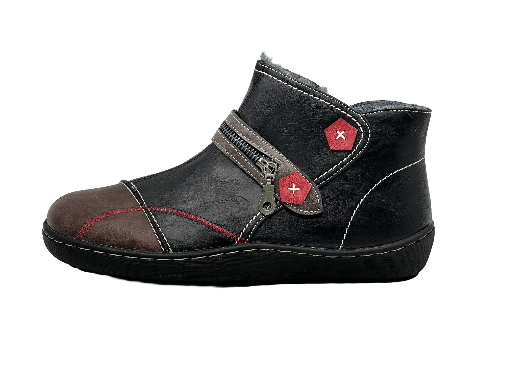 Nowaland Gefütterte Winter-Boots mit warmem Innenfutter günstig online kaufen