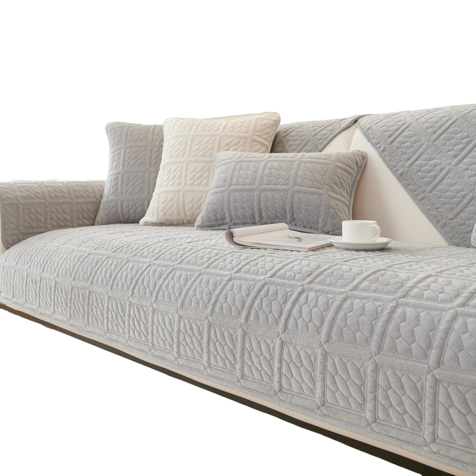 Coonoor Sofaschoner Milchsamt Superweiche Sofa Überzug günstig online kaufen