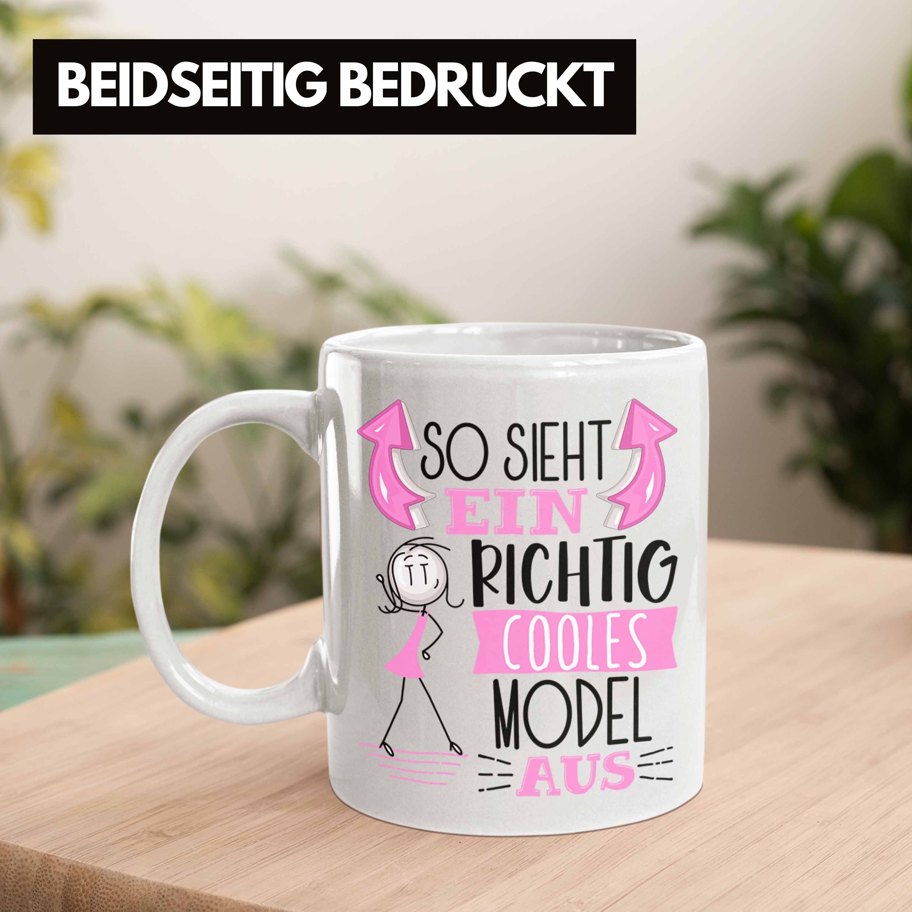 Model Cooles Tasse Trendation Geschenkide So Model Tasse Sieht RIchtig Weiss Geschenk Ein Aus