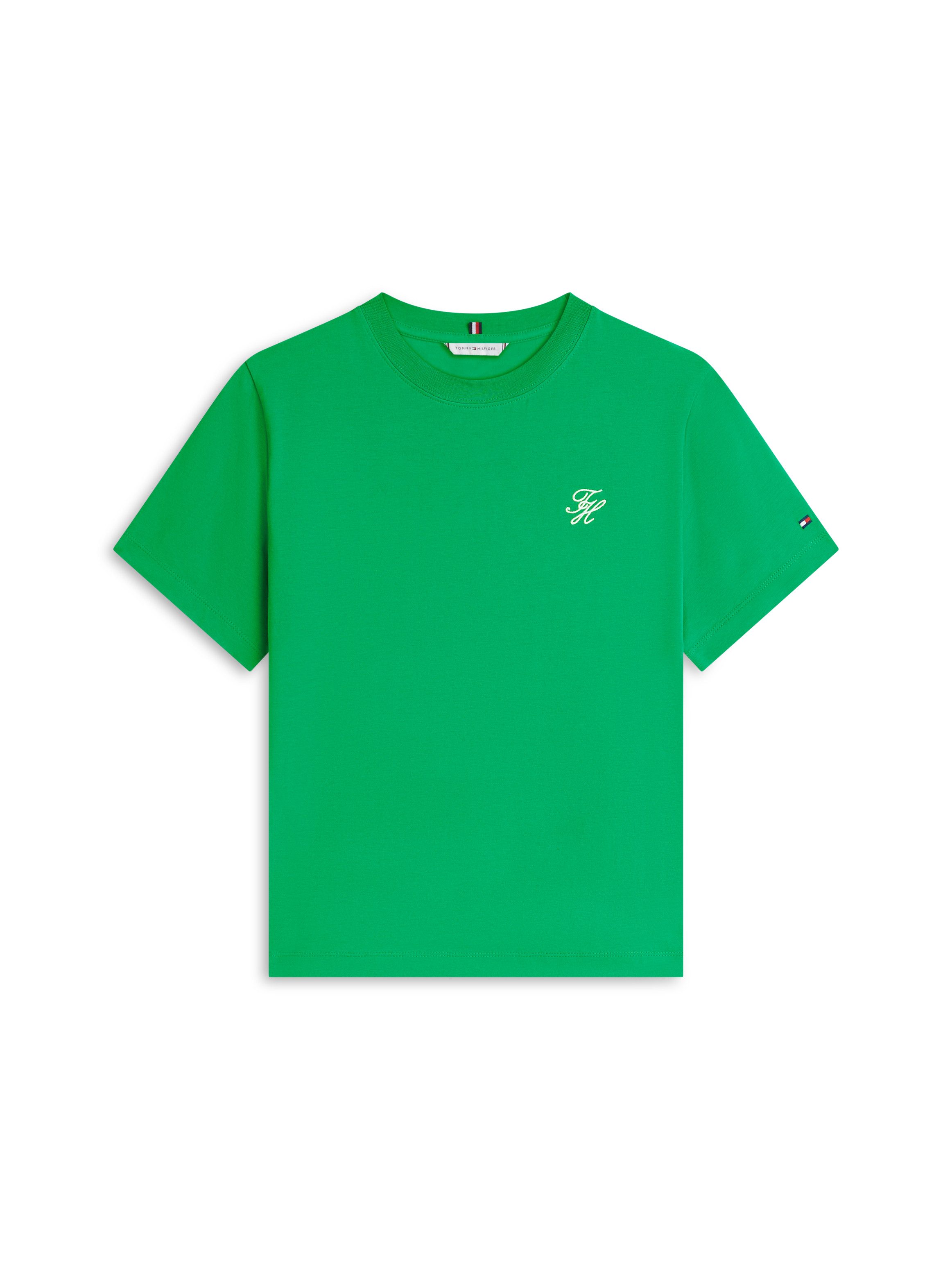 Kurzarmshirt TH SCRIPT REGULAR C-NECK SHORT SLEEVE TEE