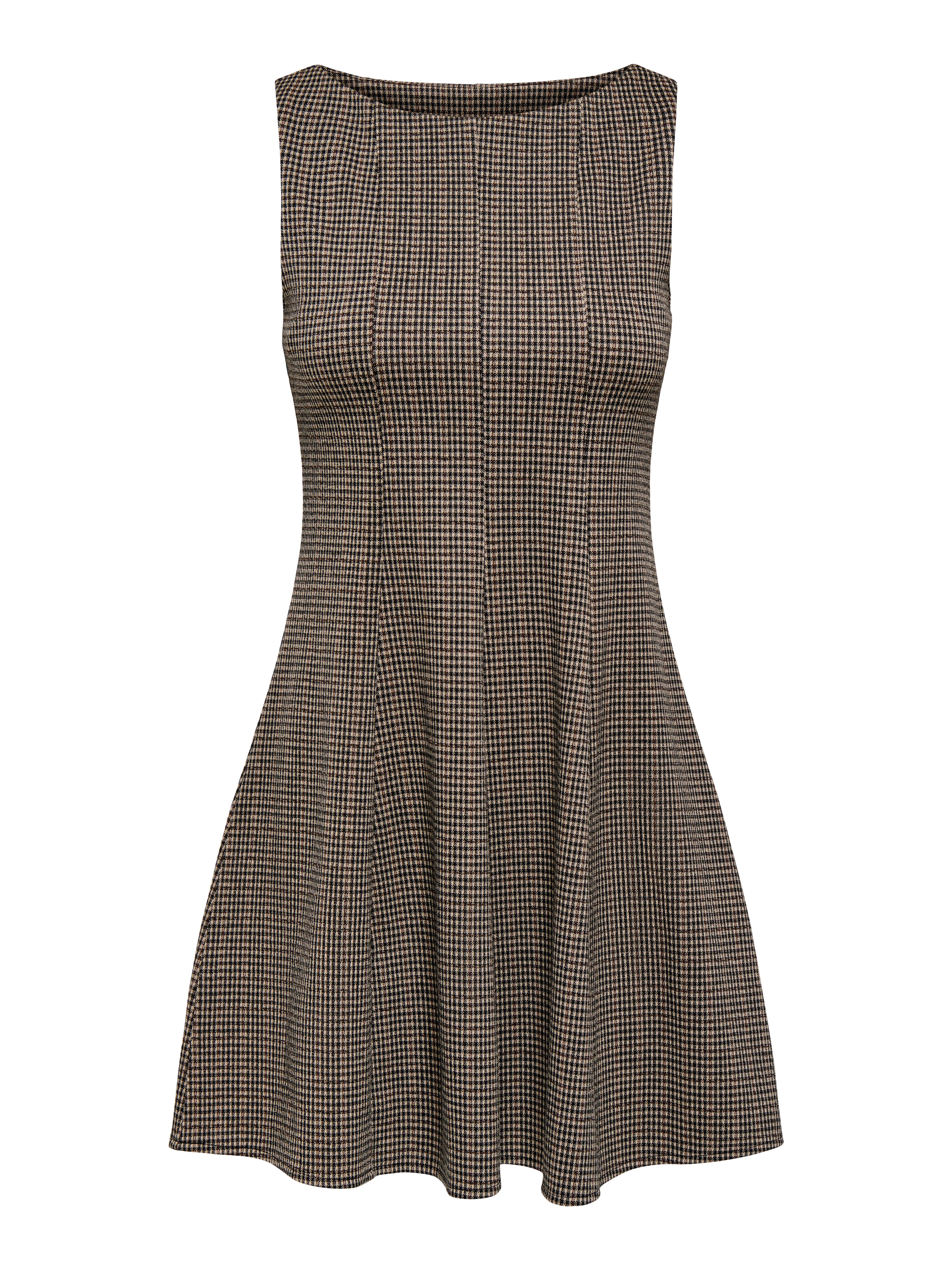 ONLY Minikleid ONLAZURA S/L WAIST DRESS JRS Materialmix, regular fit