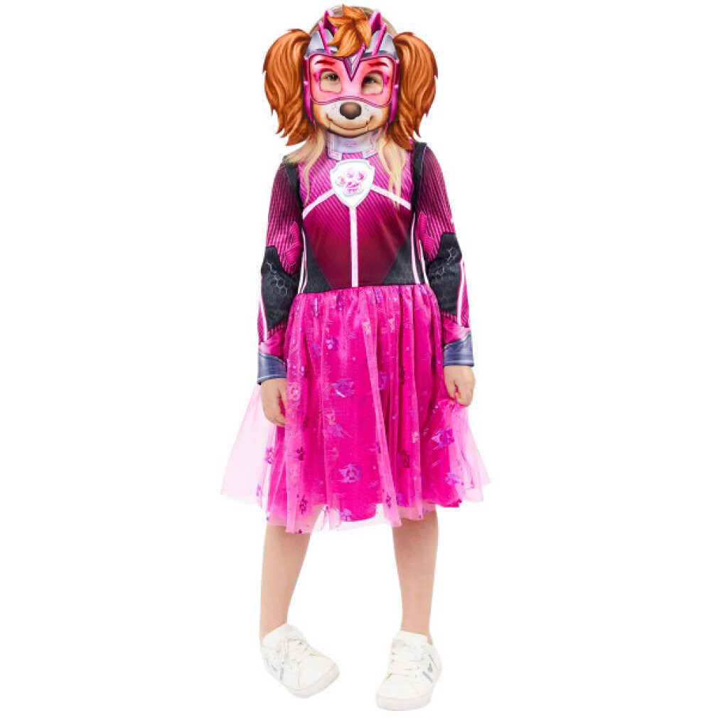 Amscan Kostüm AA Skye Paw Patrol Film (Leuchtet im Dunkeln) Kinderkostüm 4"6 Jahre