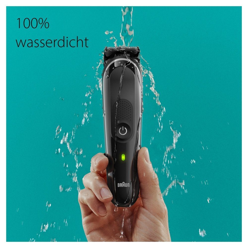 Bartschneider - Multi-Grooming-Kit schwarz/silber Haar- - Haar-/Bartschneider und MGK3440 Braun