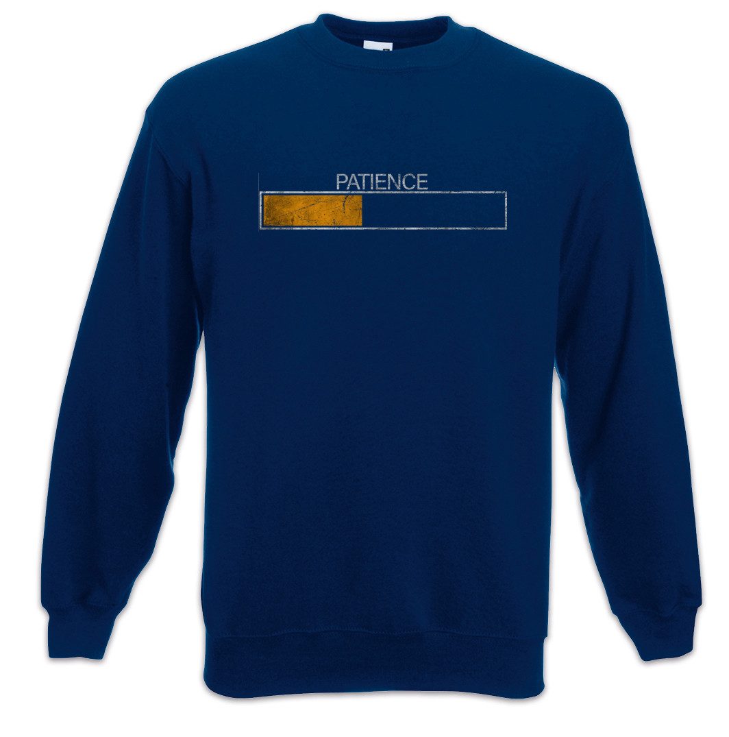 Sweatshirt Patience Sweatshirt Please Wait Ladebalken Loading Bar Lehrer Teacher